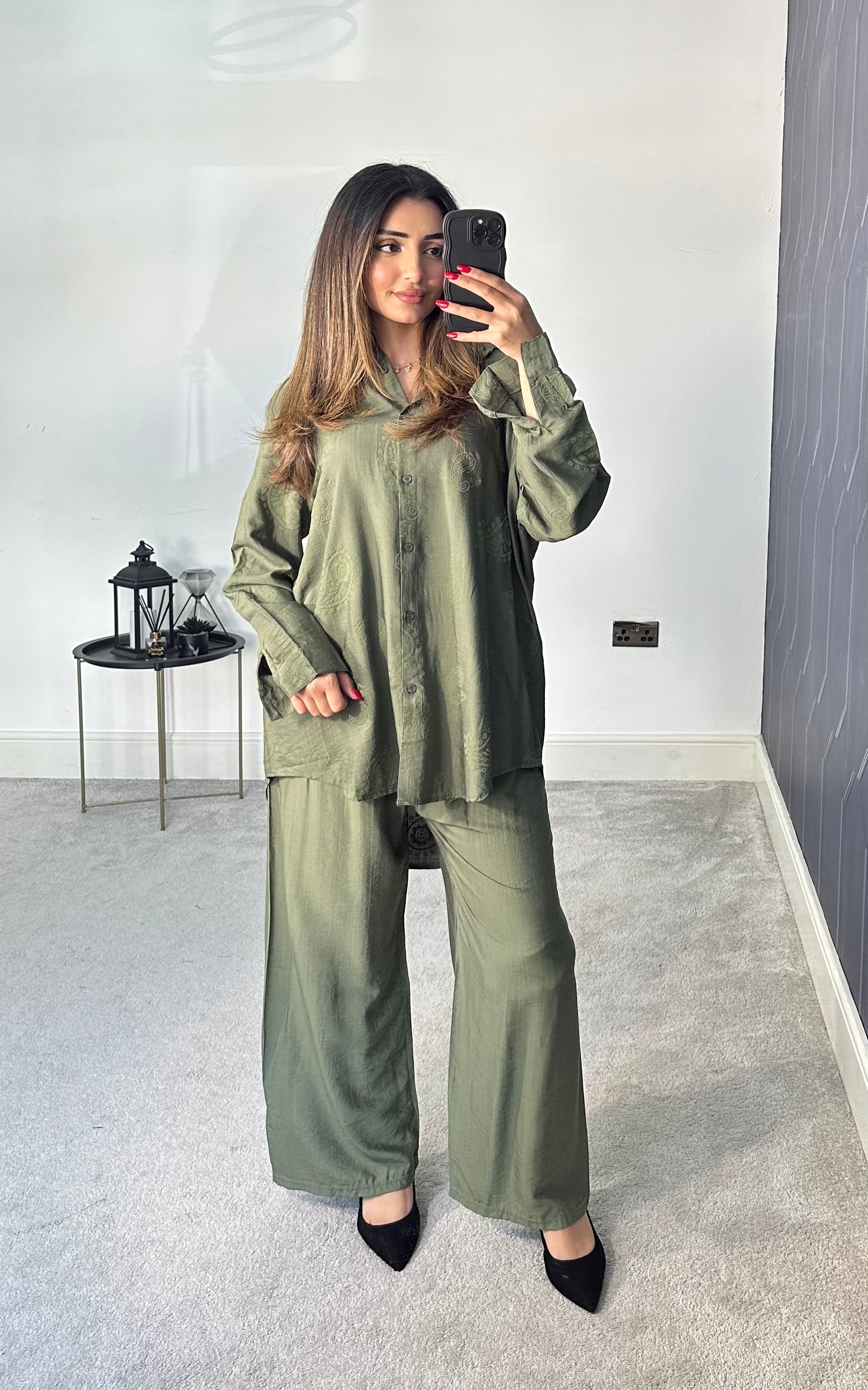 Husna Shirt style 2 piece Co ords