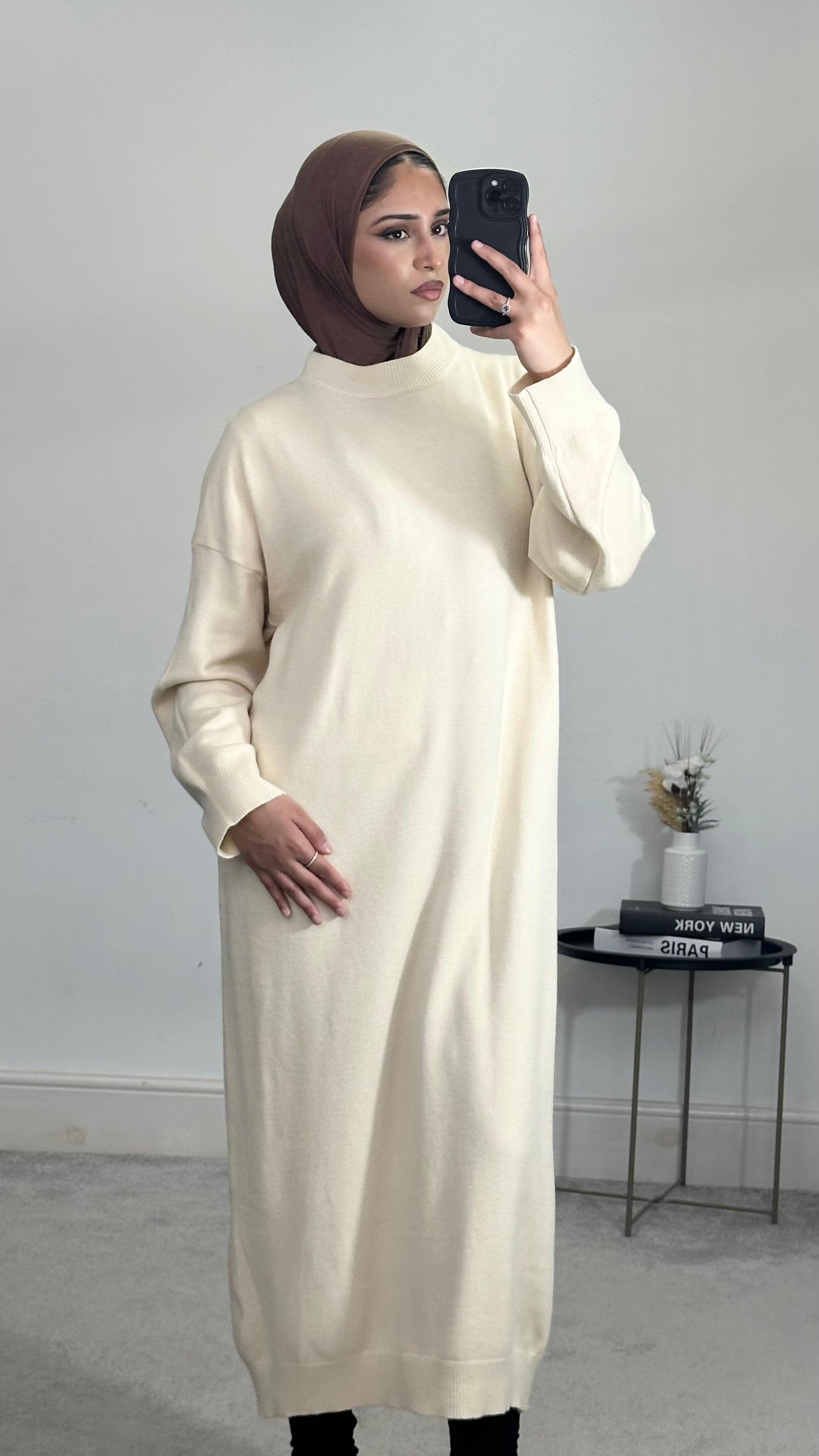 Long sleeve jumper dress