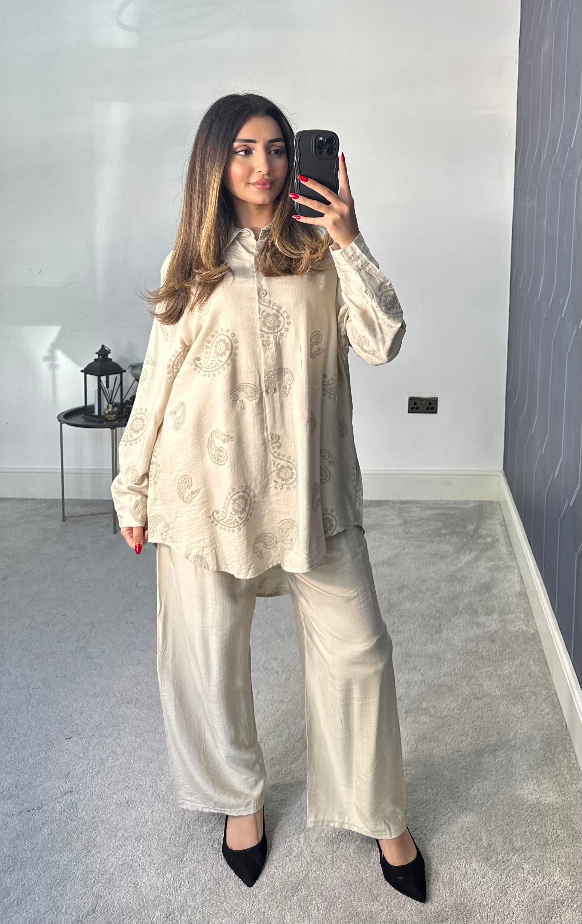 Husna Shirt style 2 piece Co ords