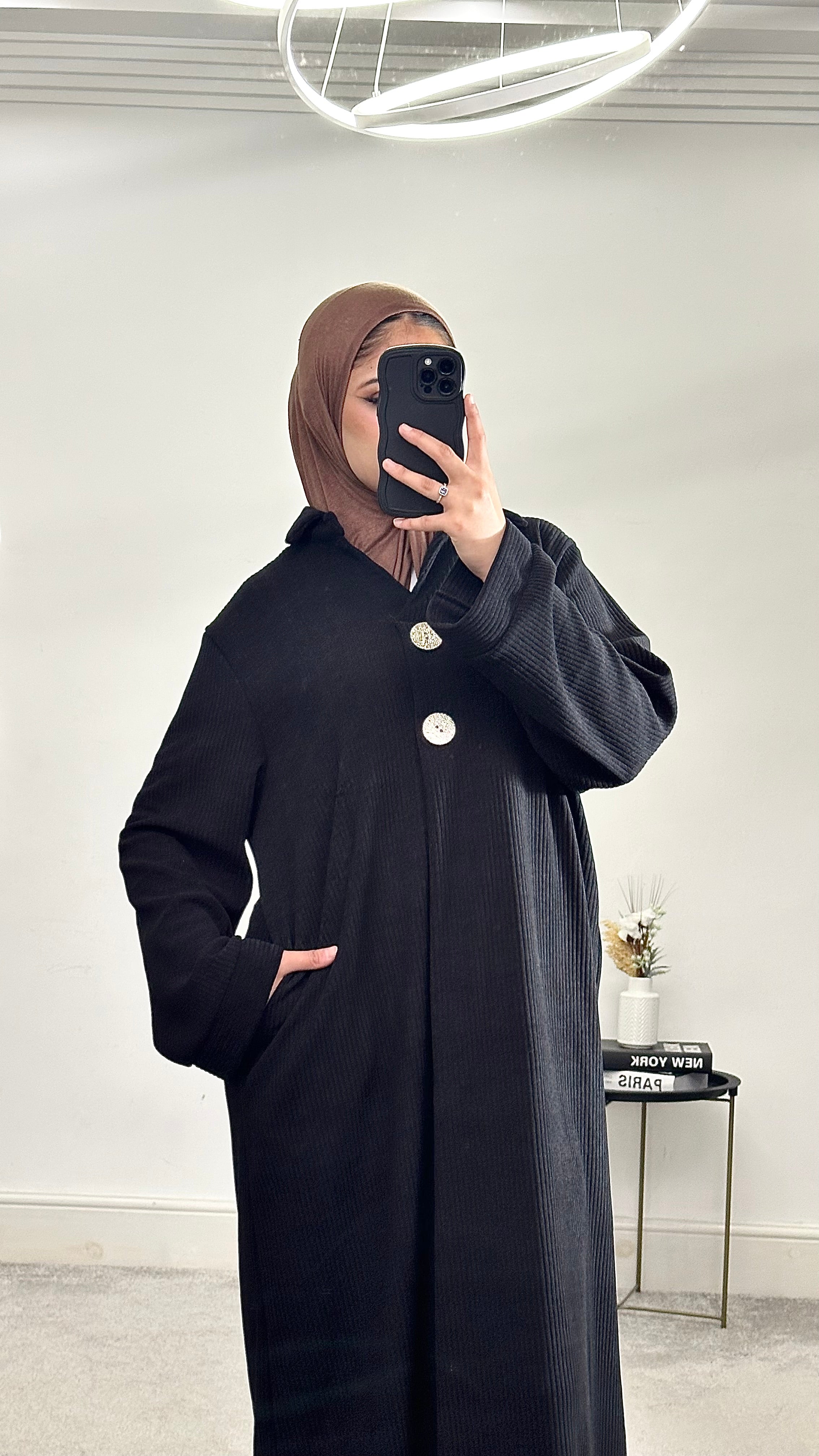 Corduroy Abaya/Long Dress
