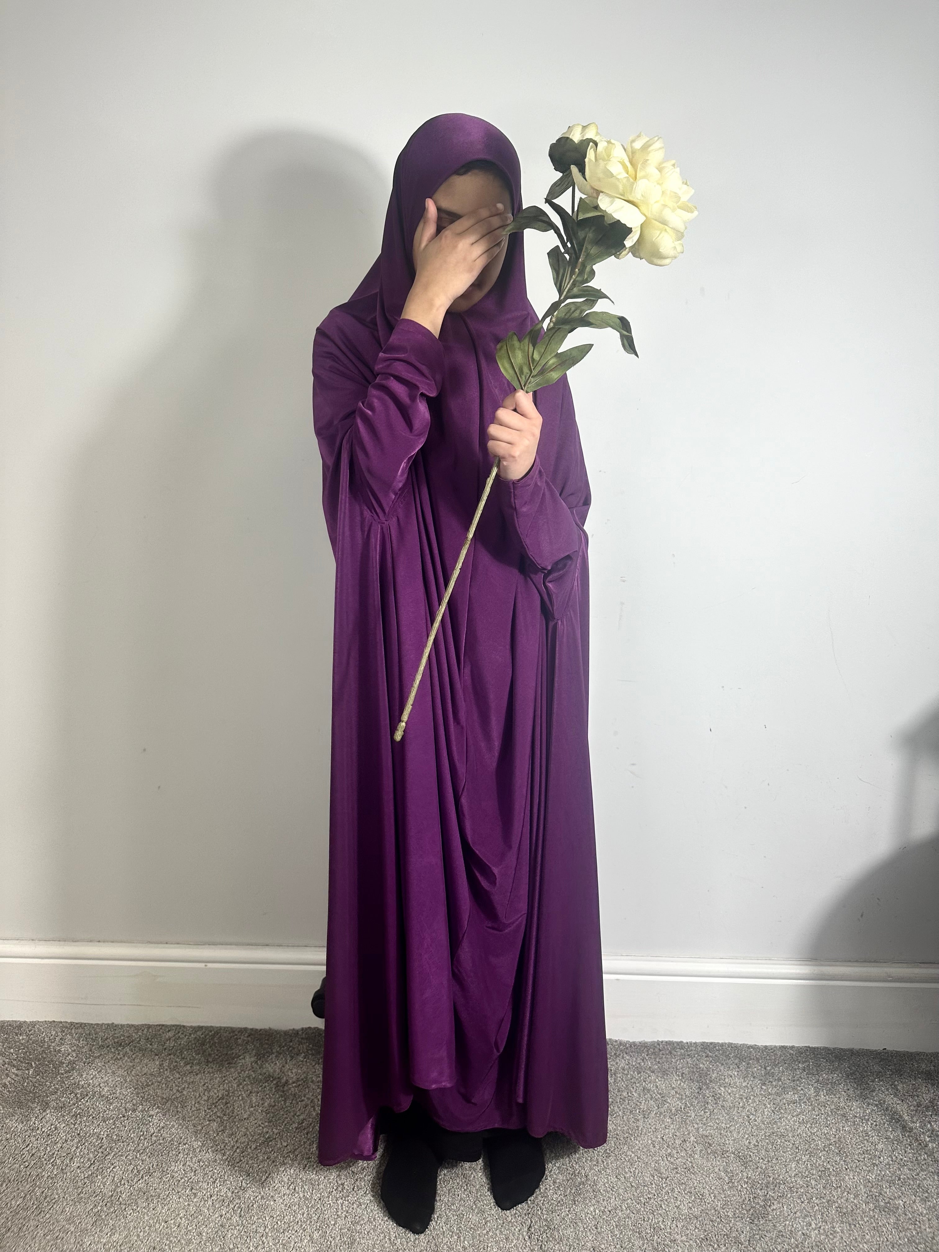 Girls all in one jilbab (Kids’s Size)