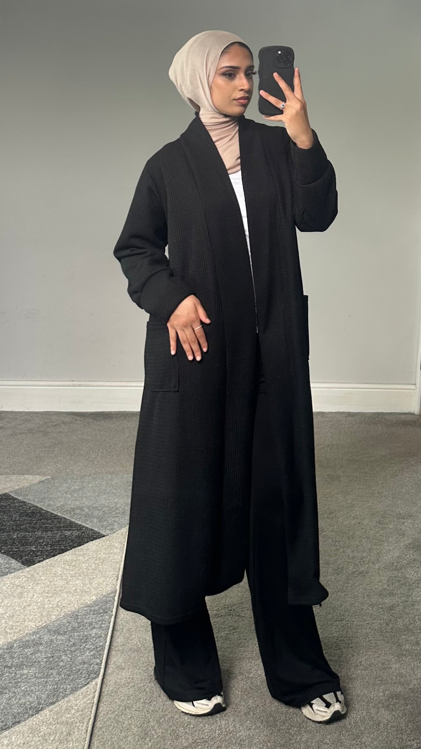 Long cardigan with Pockets