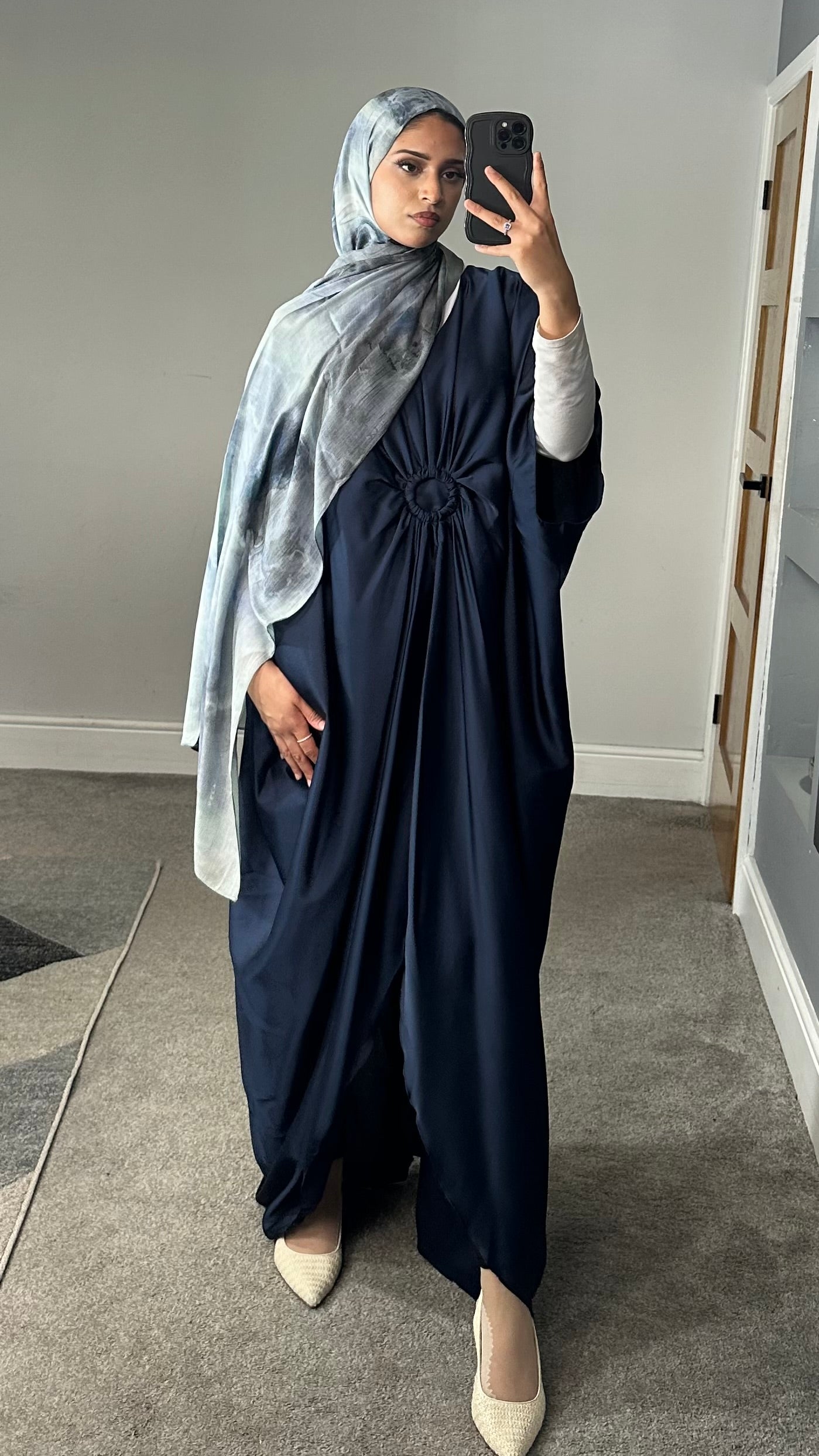 Aysel Satin Kaftan
