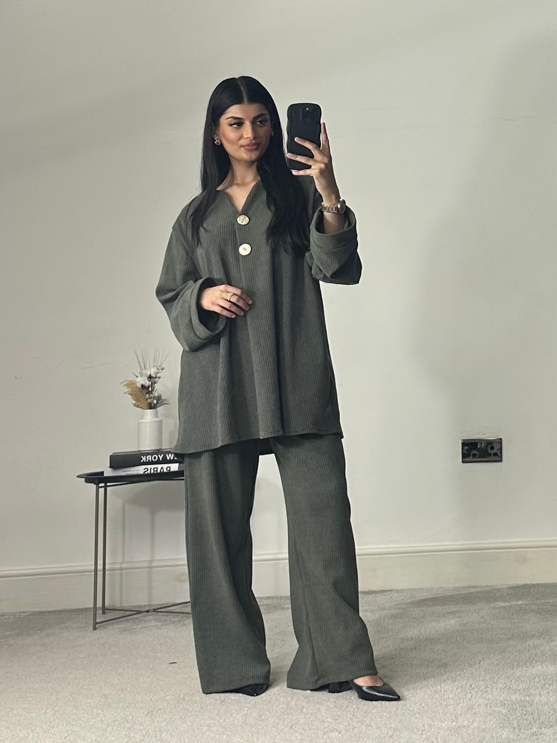 Awra corduroy 2 piece co ords