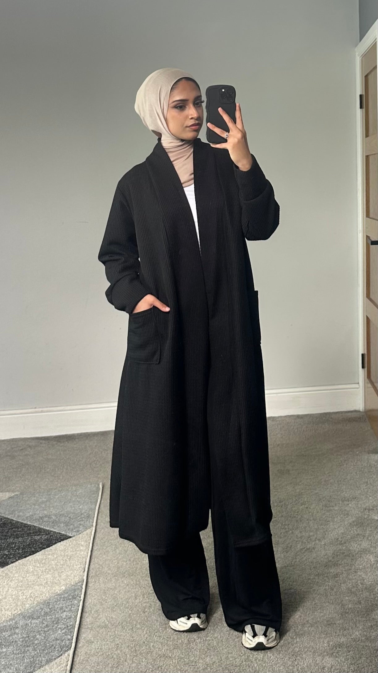 Long cardigan with Pockets