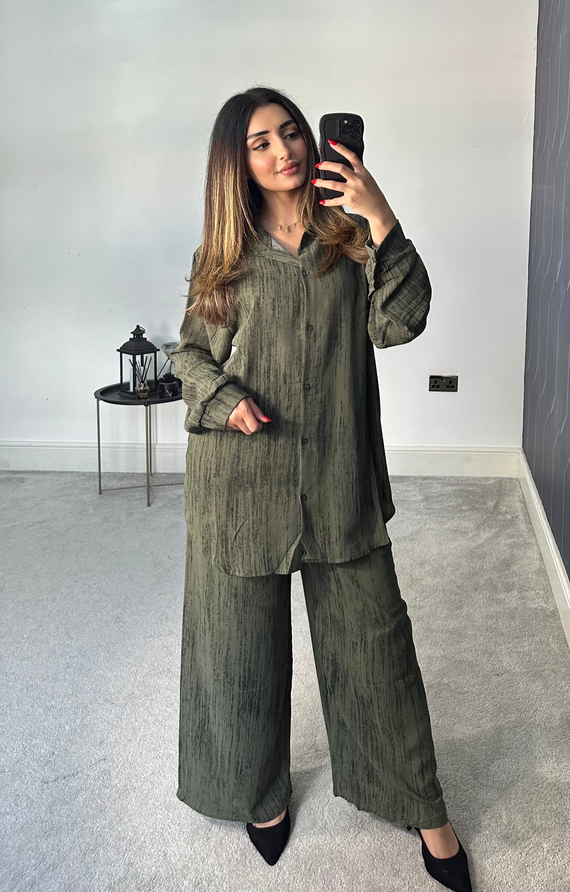 Hala Shirt style 2 piece Co ord set