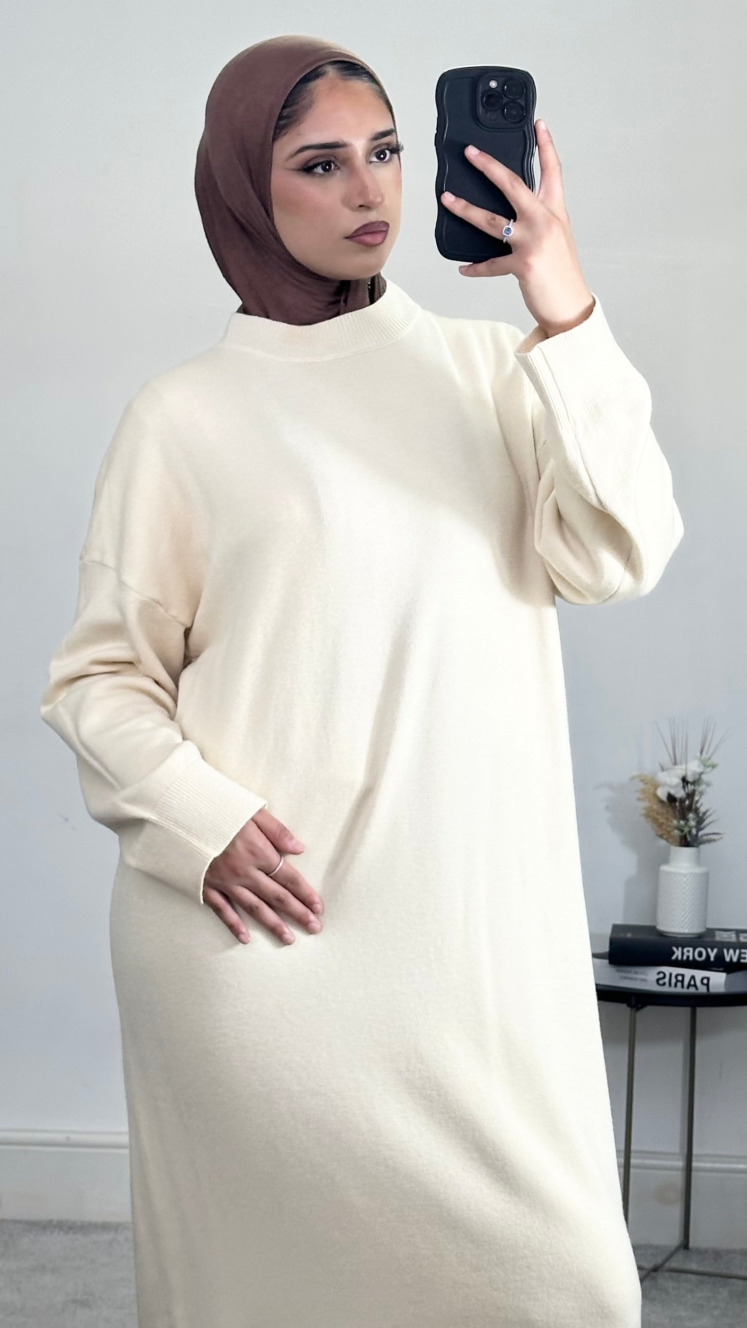Long sleeve jumper dress