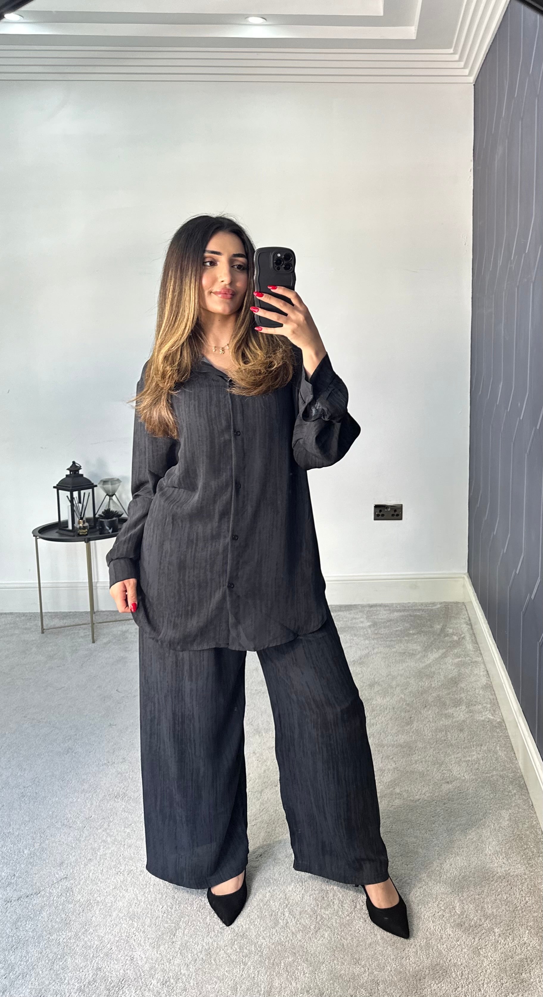 Hala Shirt style 2 piece Co ord set