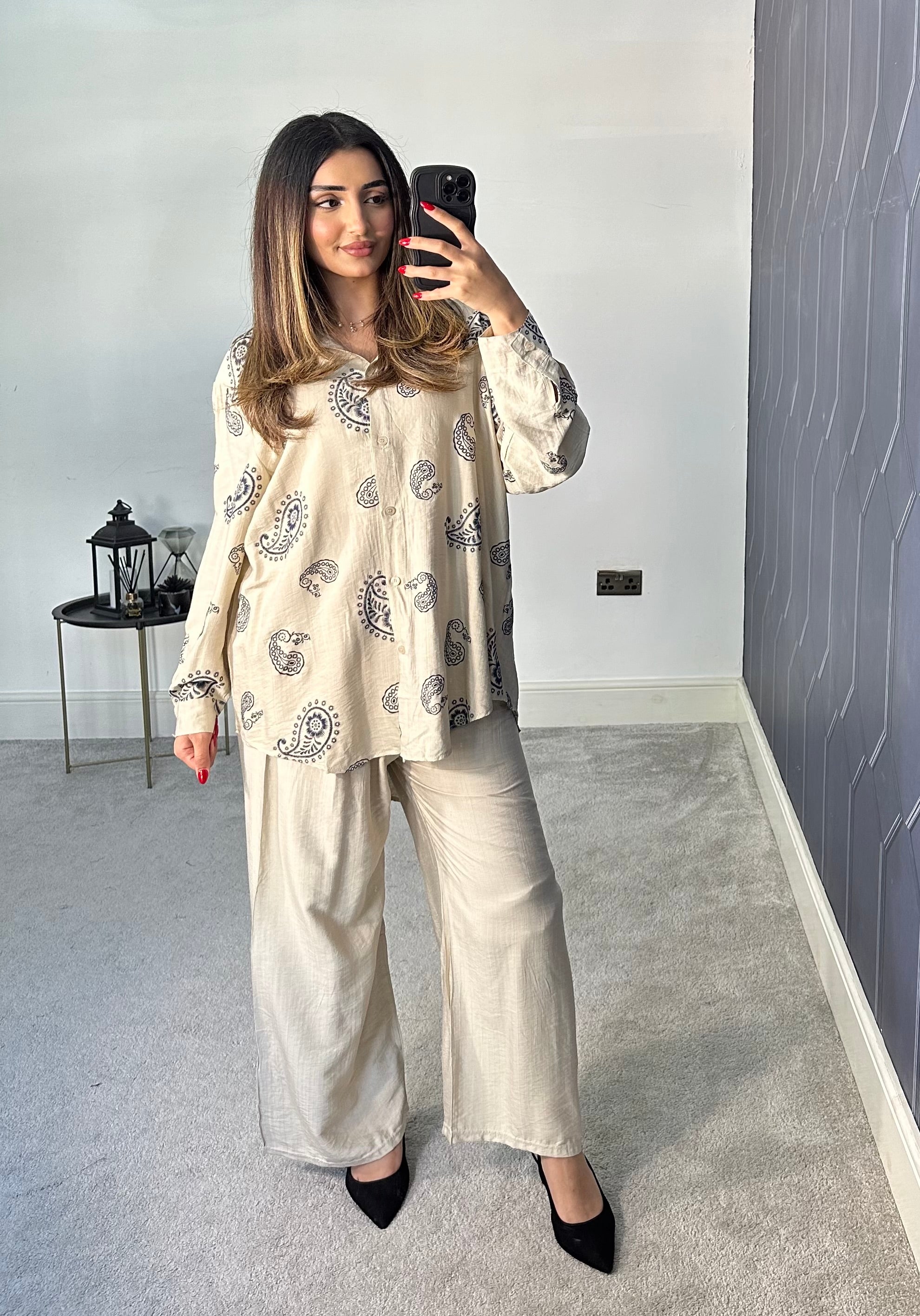 Husna Shirt style 2 piece Co ords