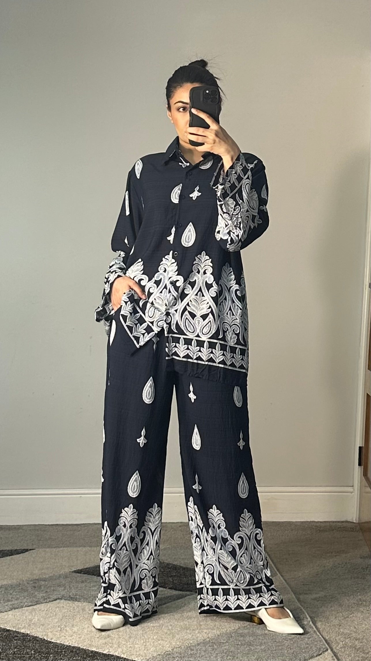 Nayaab Printed 2 Piece Co-ords
