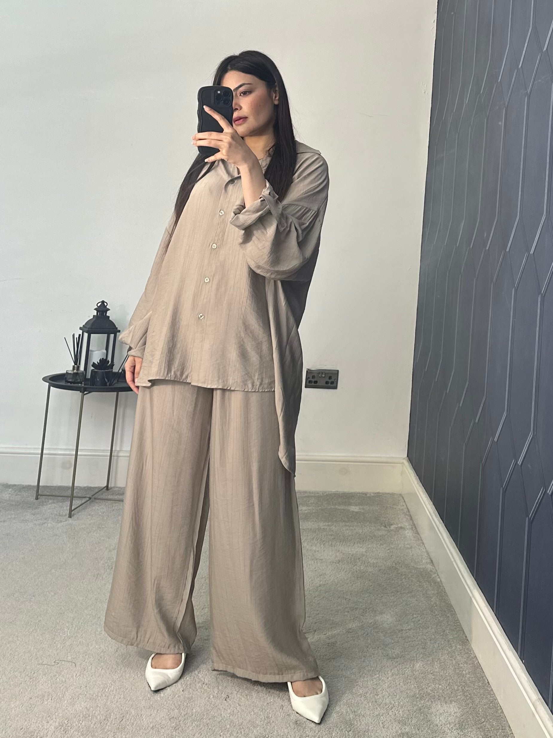 Imaan 2 piece shirt co ords set