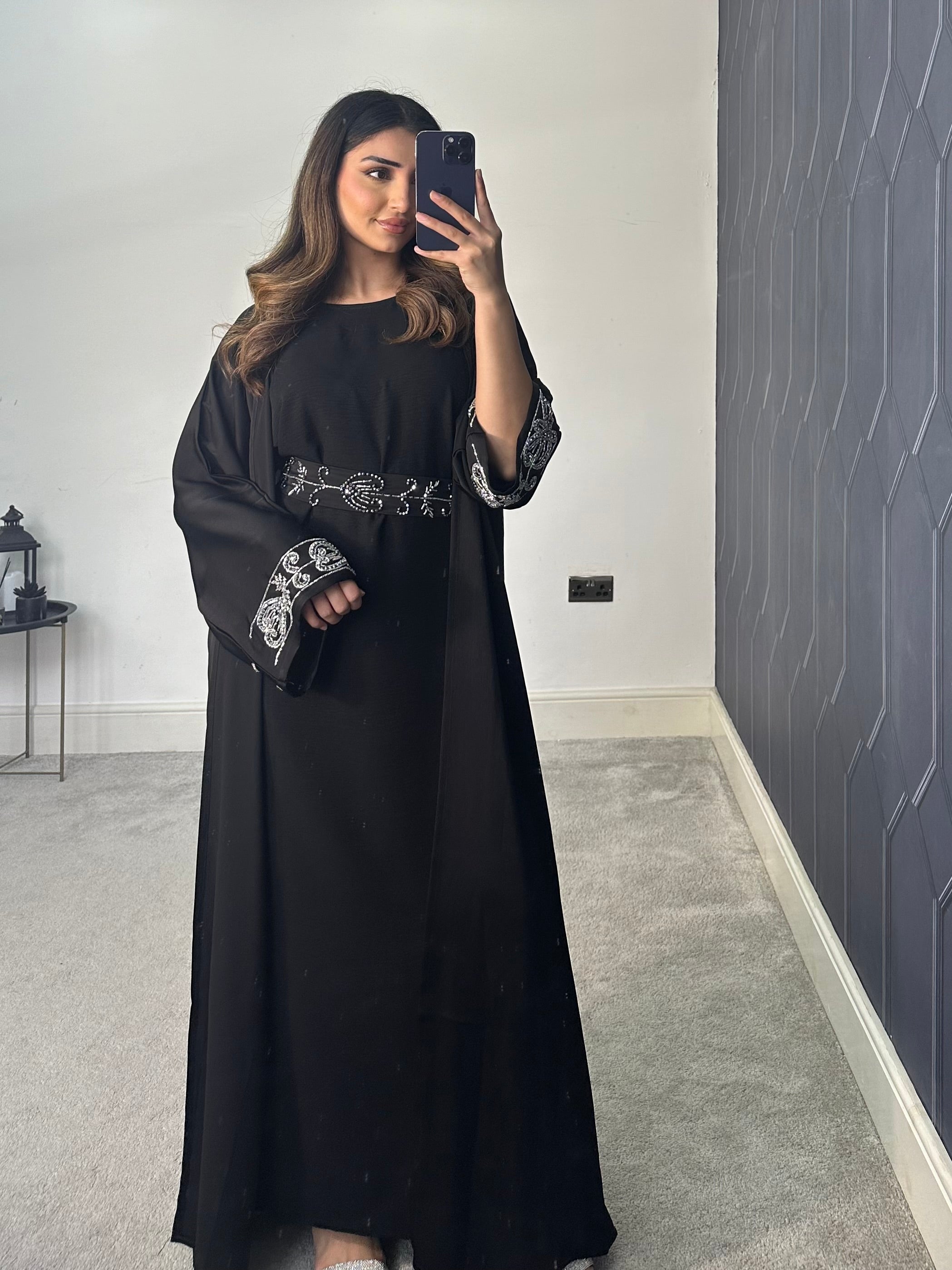 Anaqa 4 piece abaya set