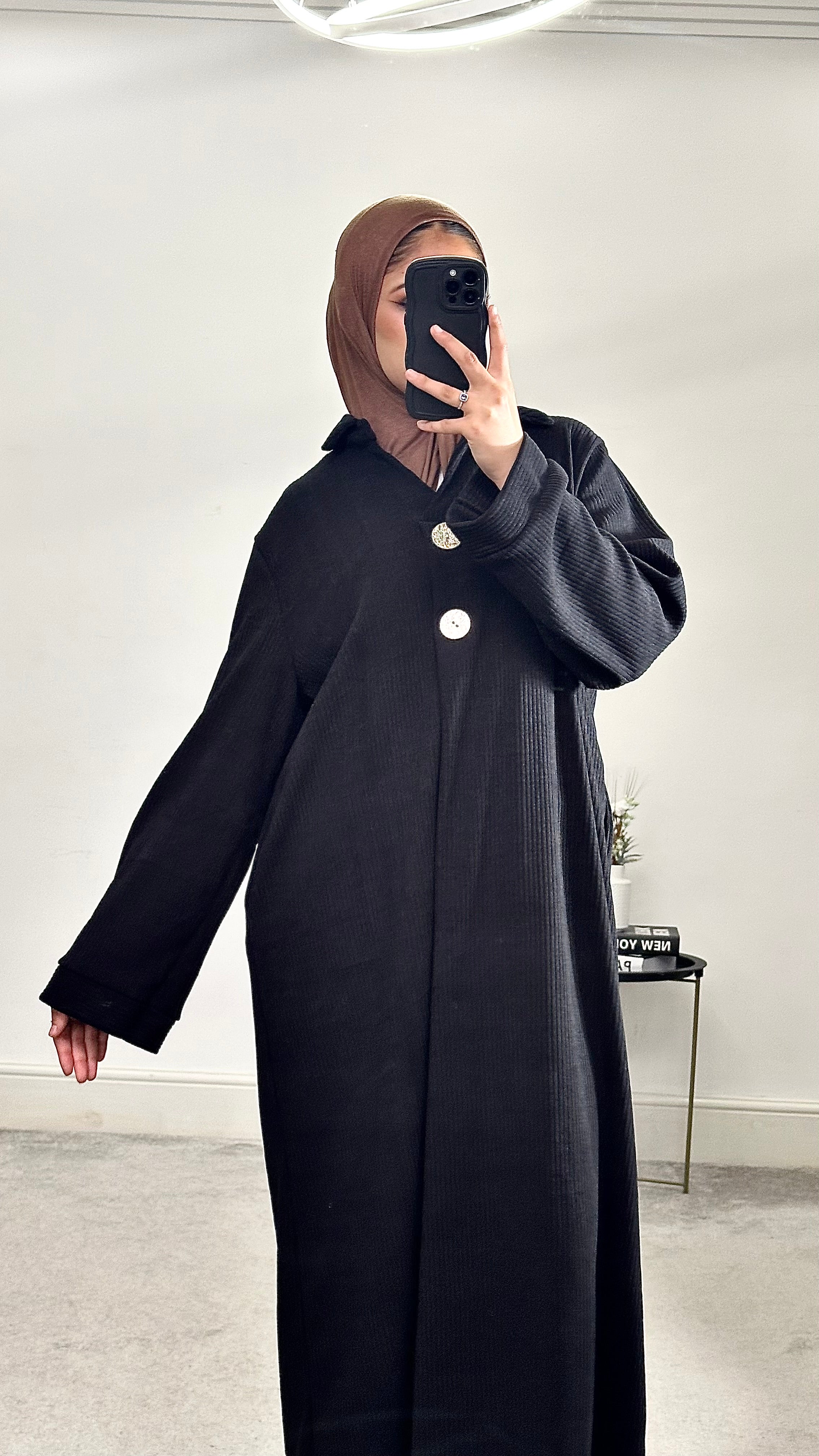 Corduroy Abaya/Long Dress