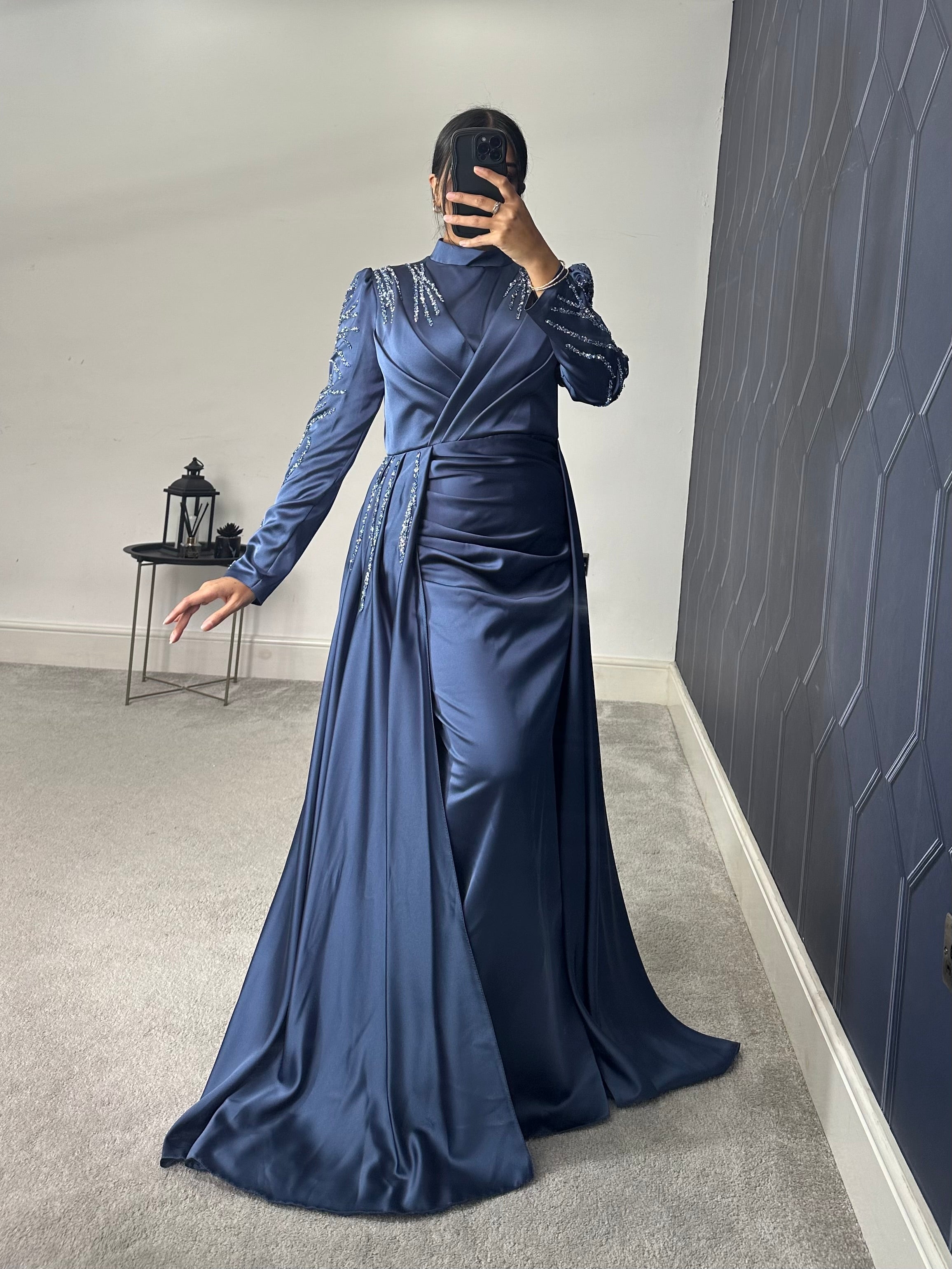 Elnara Satin Gown