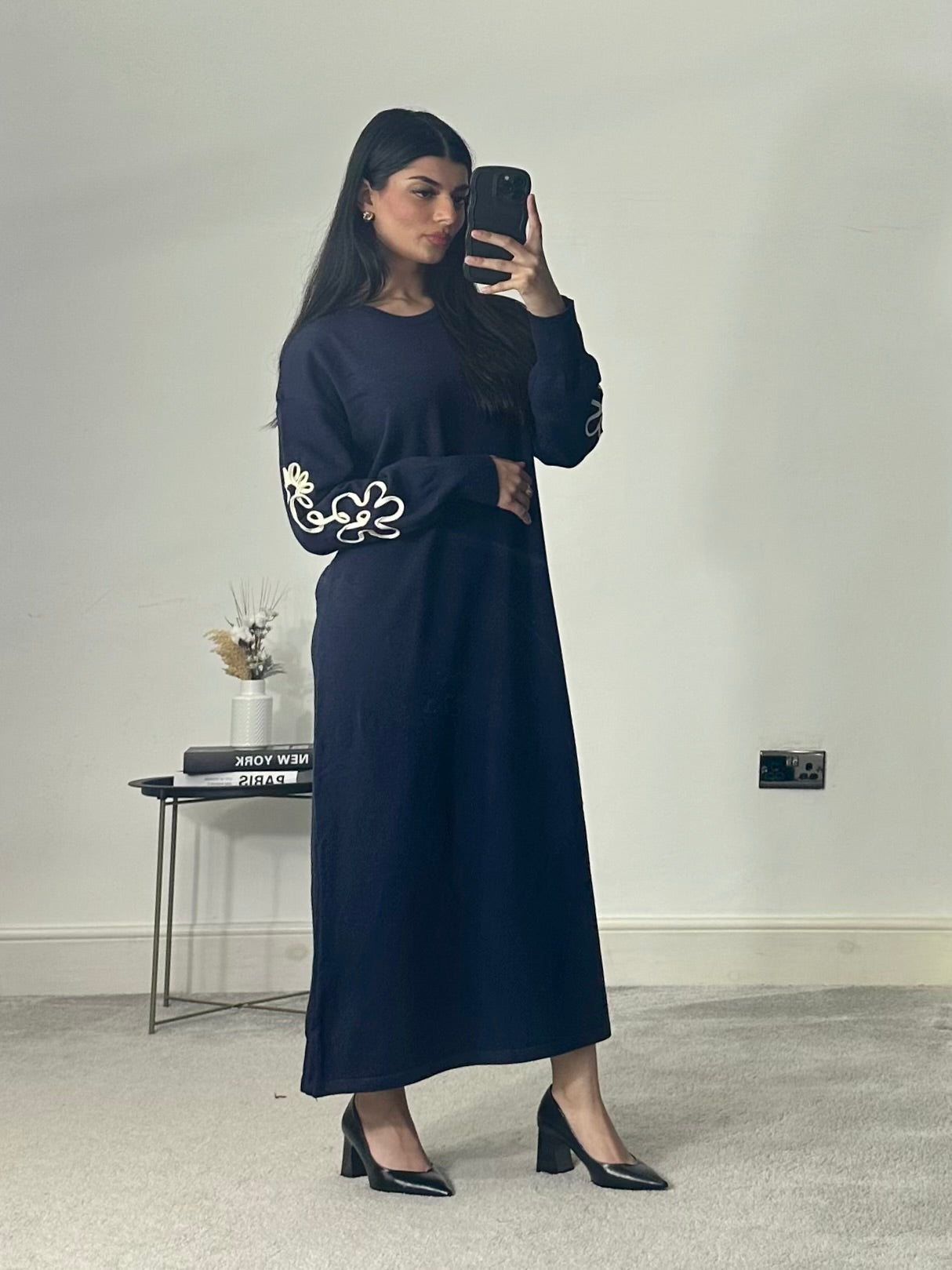 Zeba Long Jumper Dress