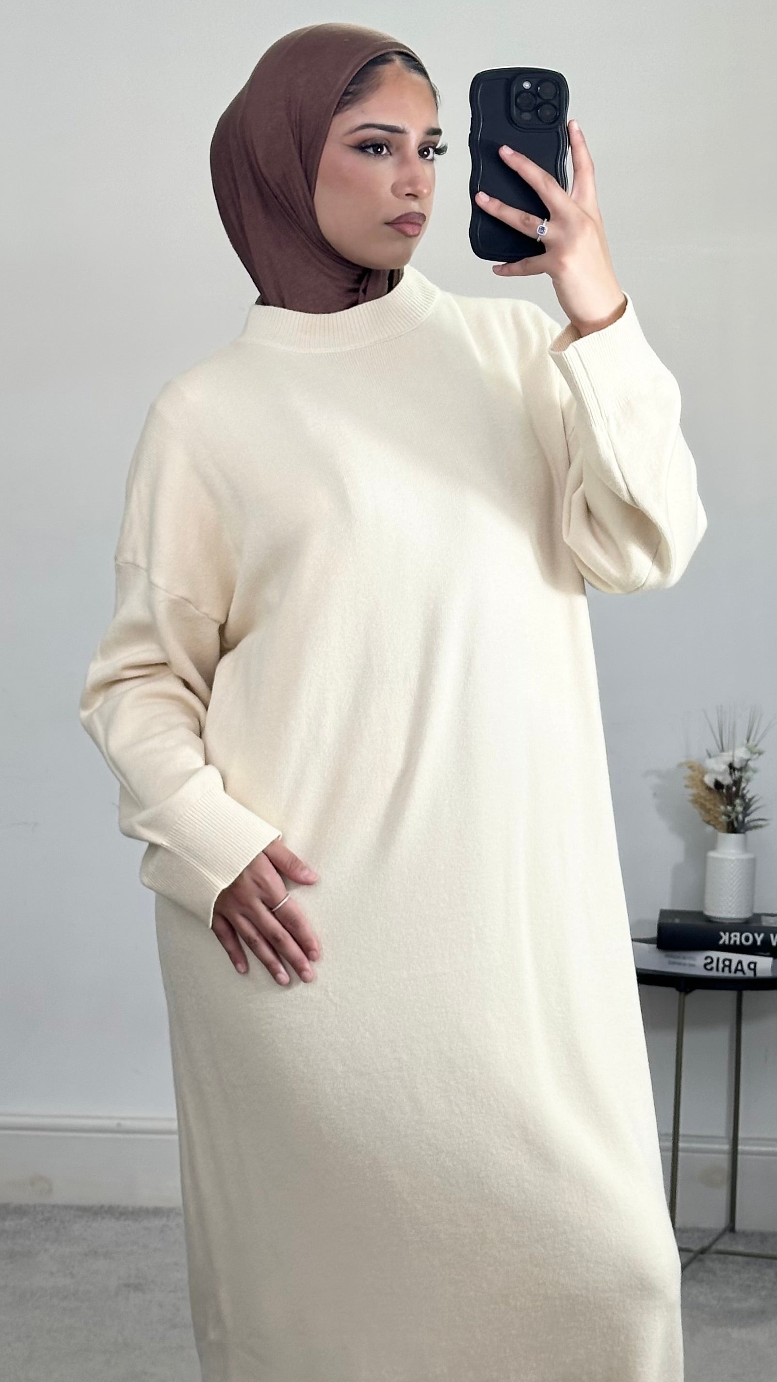 Long sleeve jumper dress