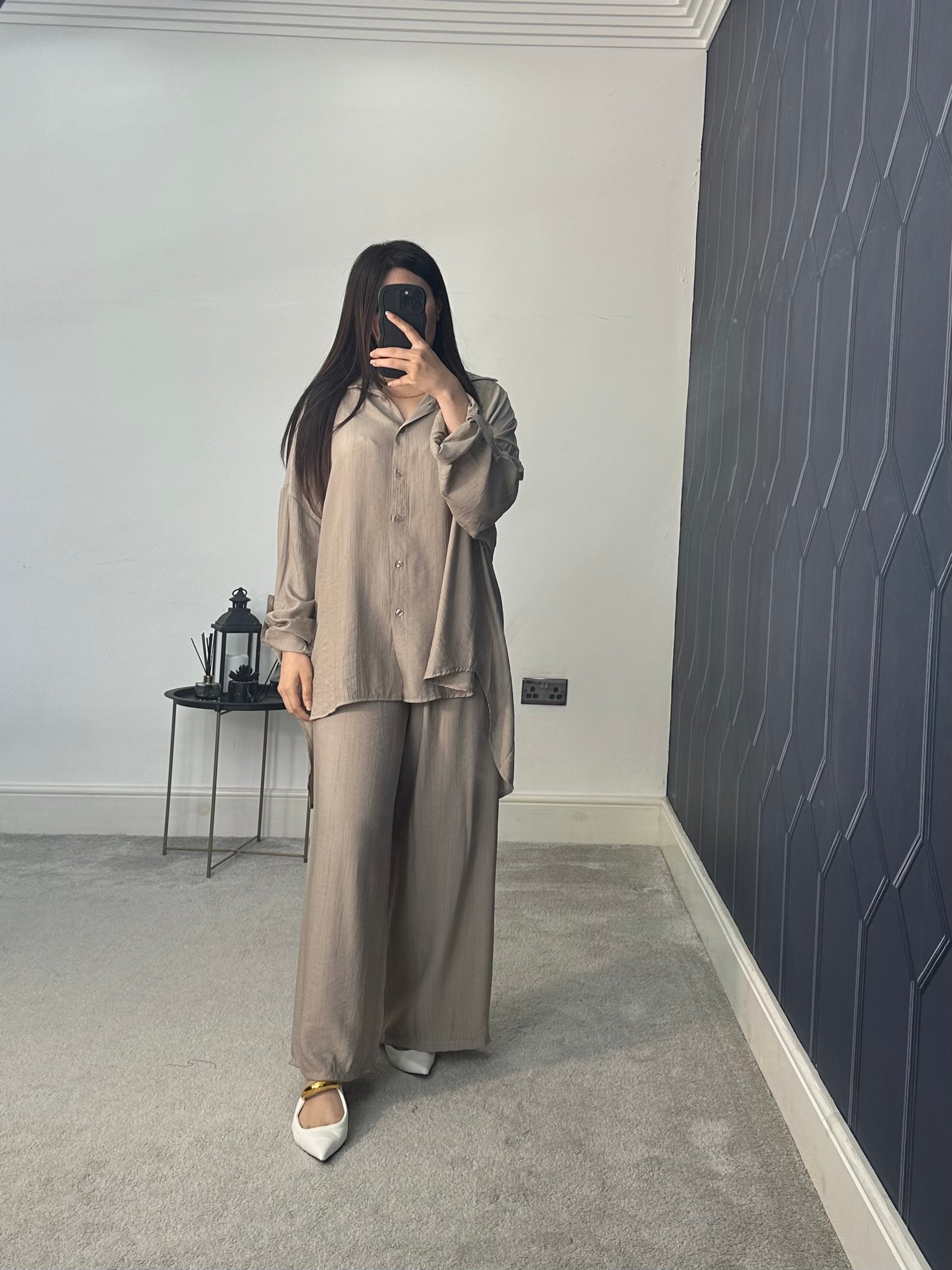 Imaan 2 piece shirt co ords set