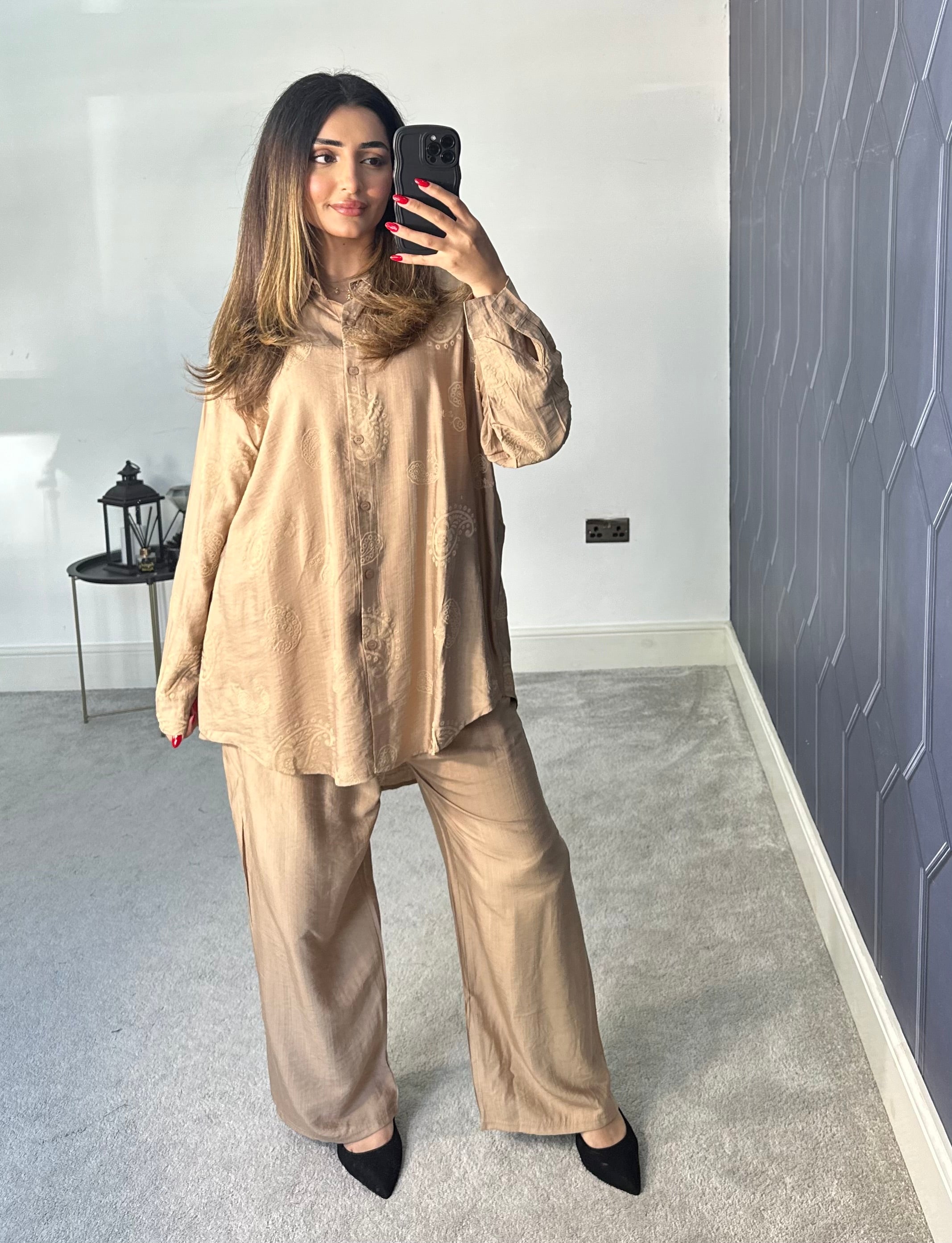 Husna Shirt style 2 piece Co ords