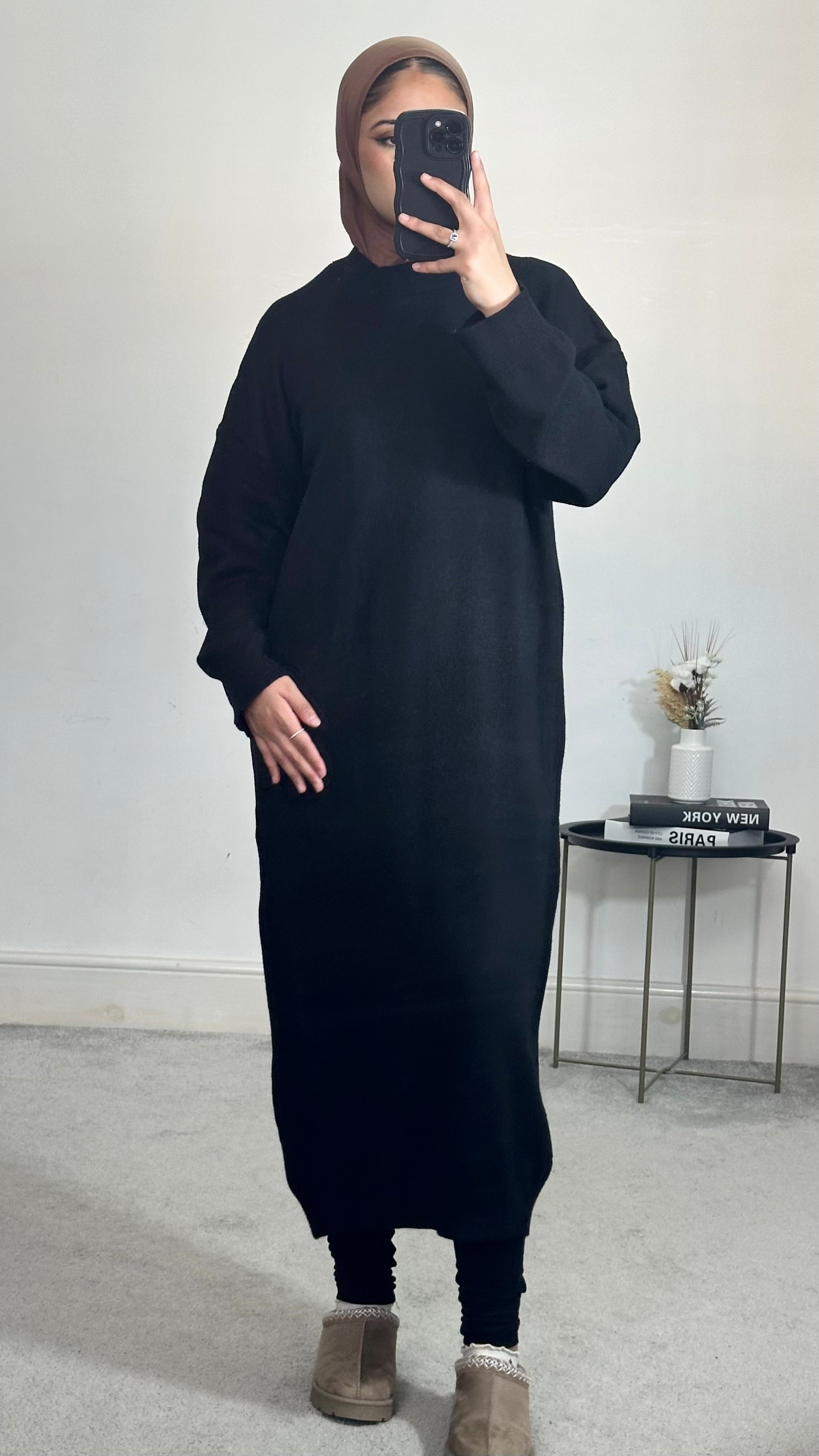Long sleeve jumper dress