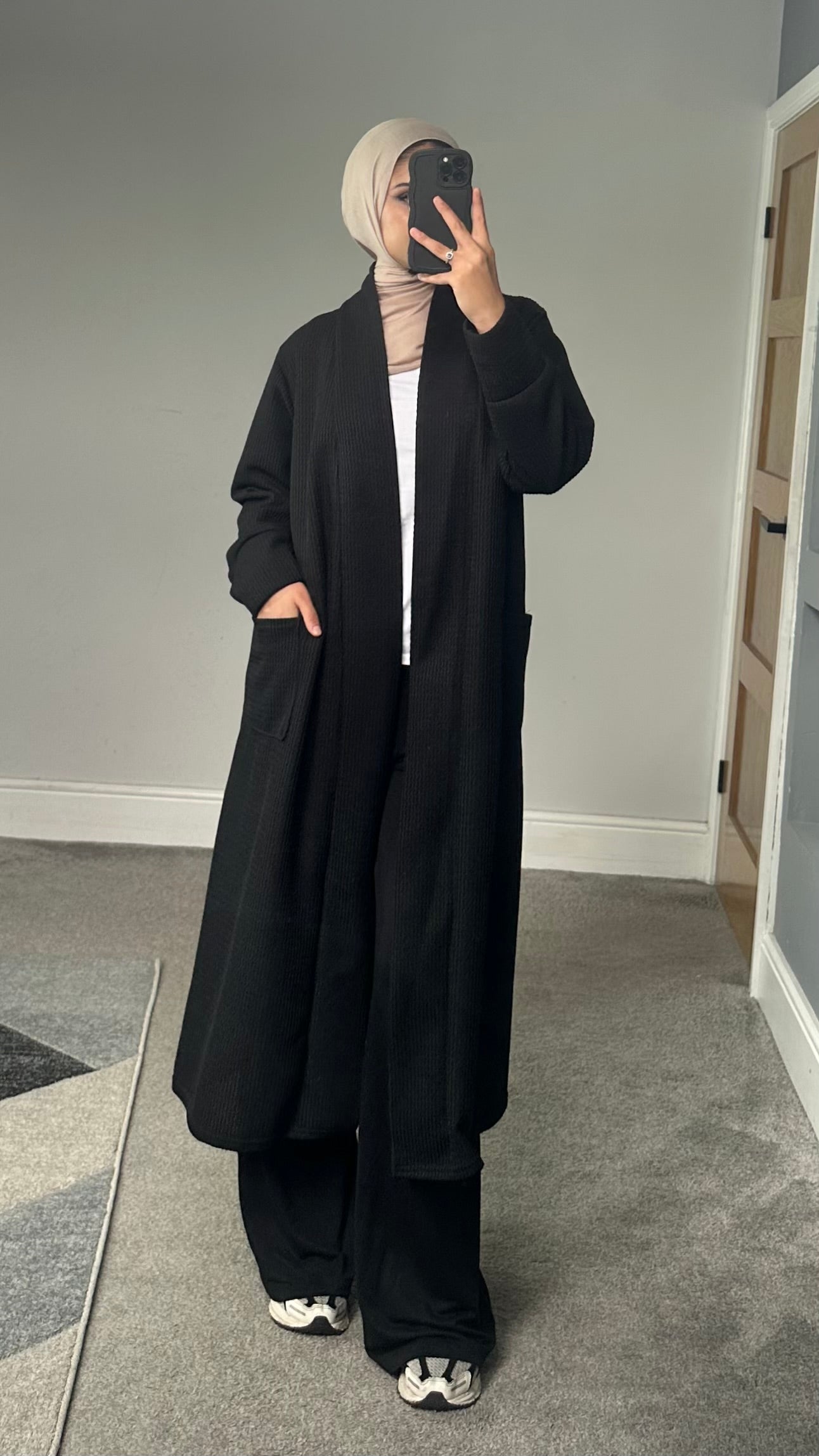Long cardigan with Pockets