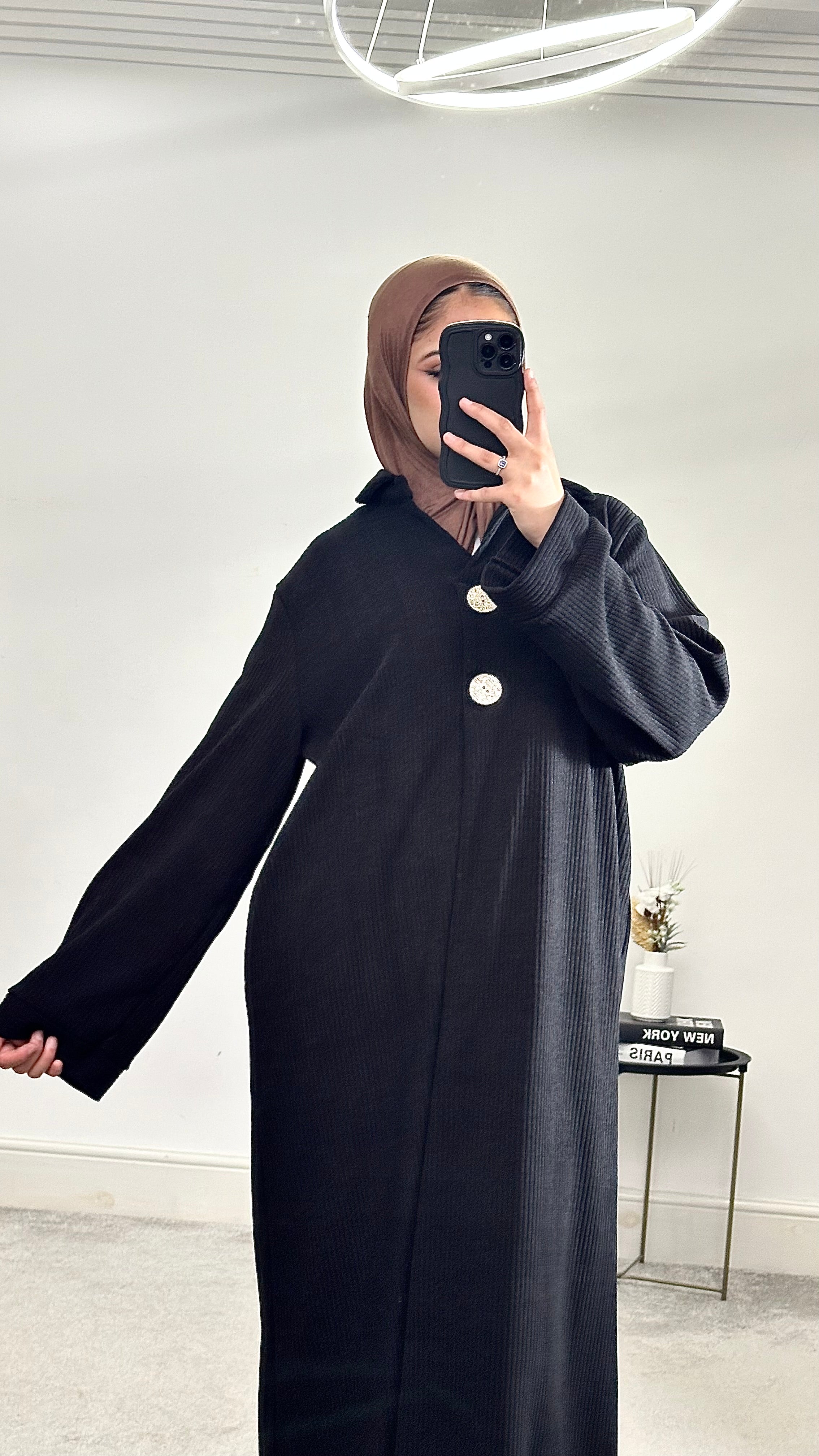Corduroy Abaya/Long Dress