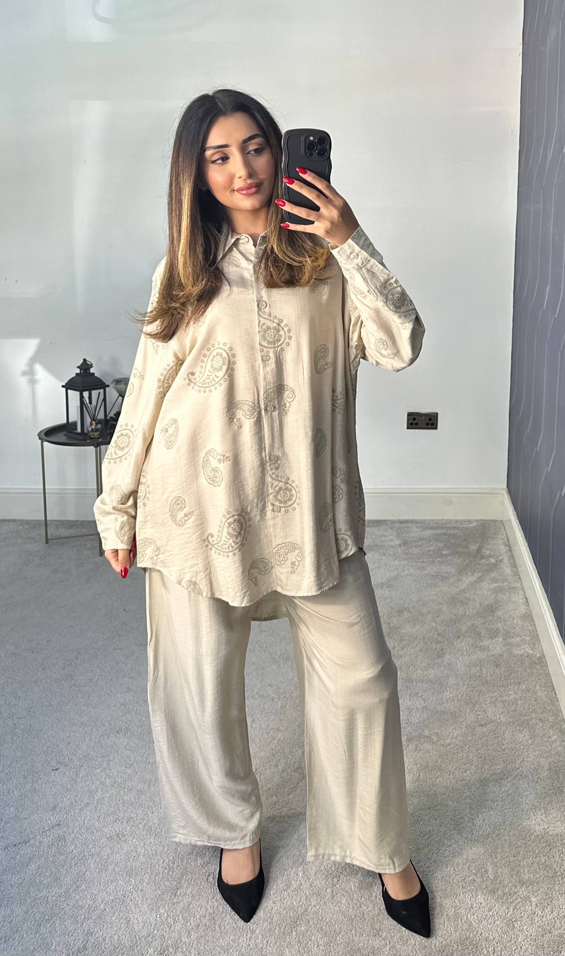 Husna Shirt style 2 piece Co ords
