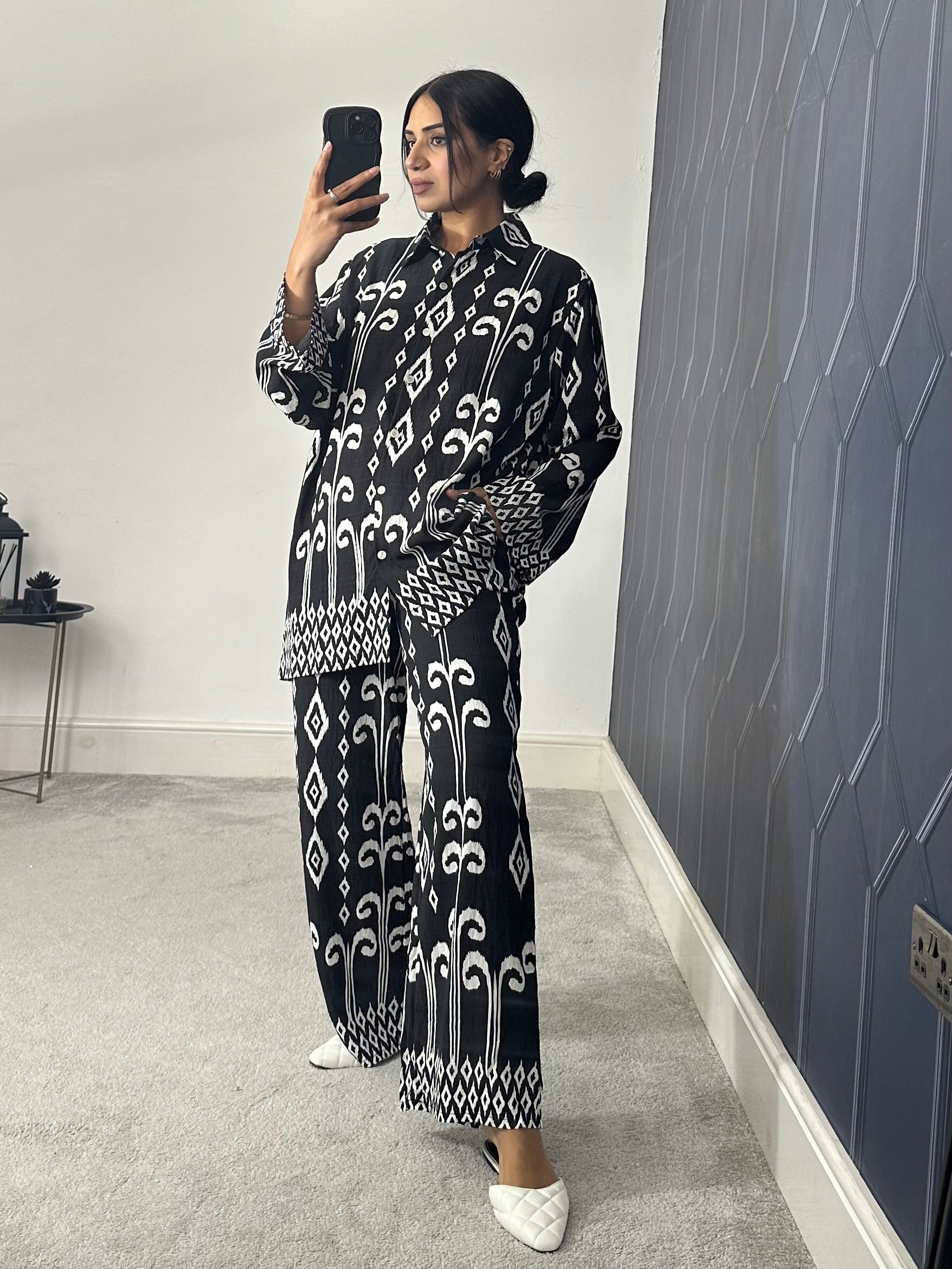 Printed 2 piece co ord set
