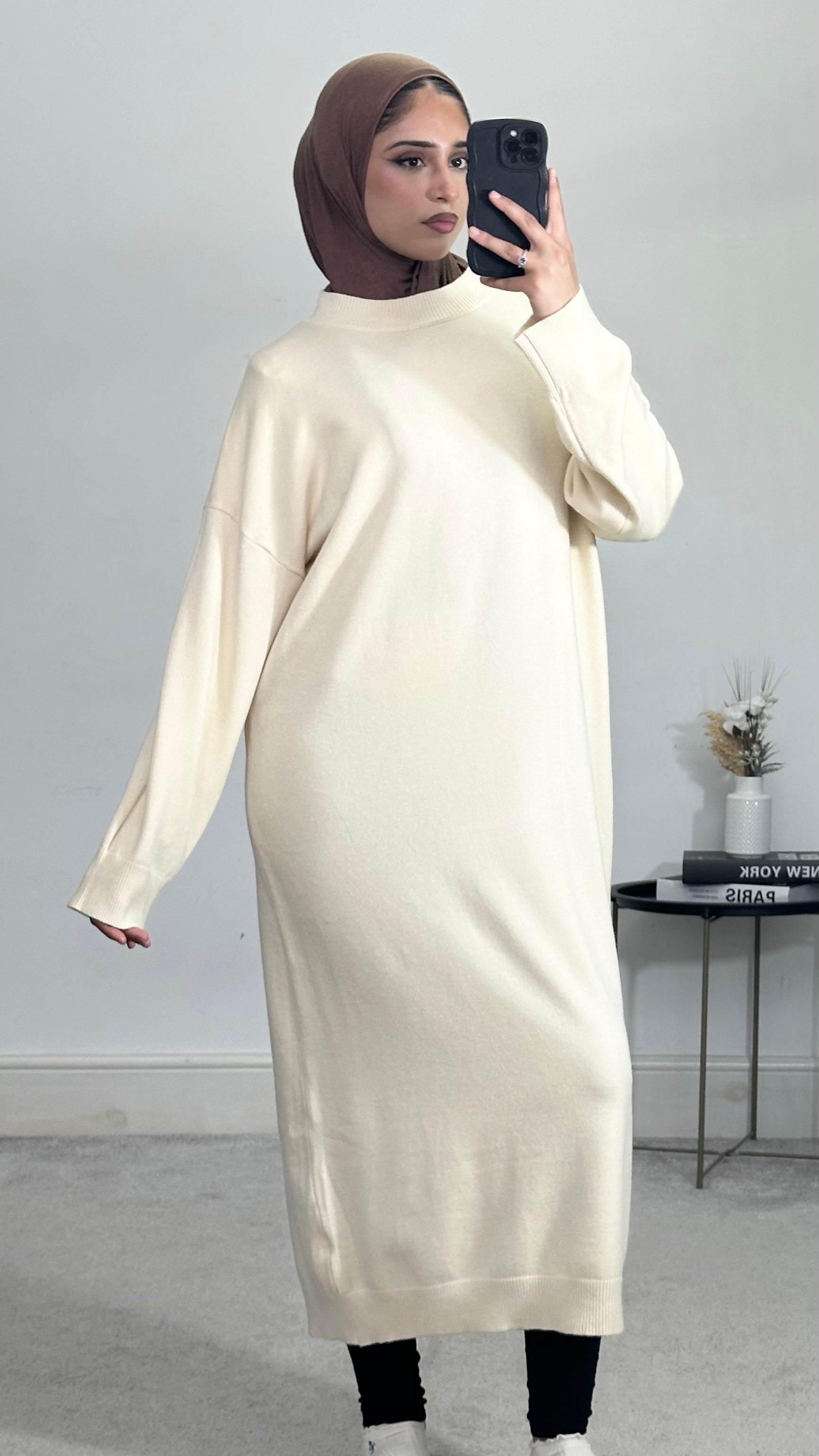 Long sleeve jumper dress