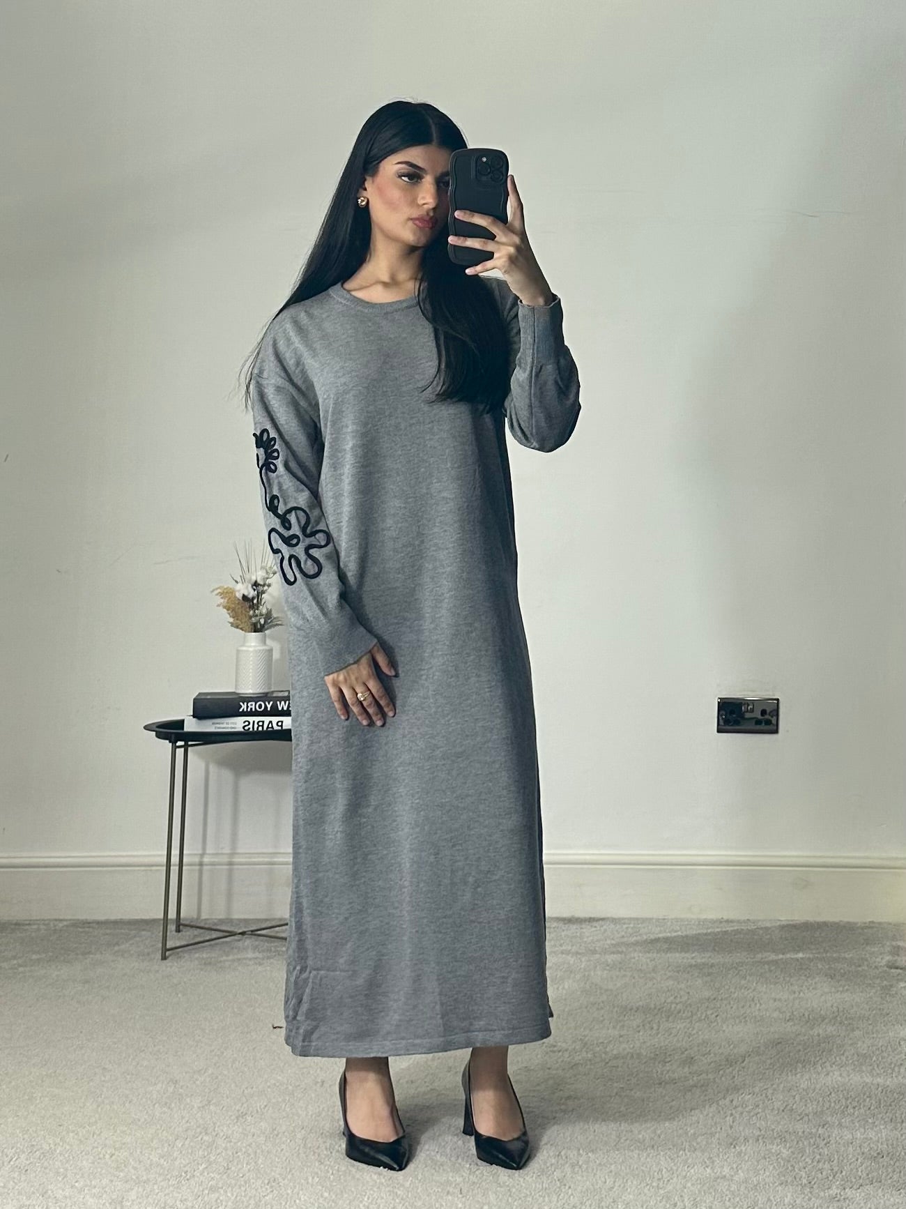 Zeba Long Jumper Dress