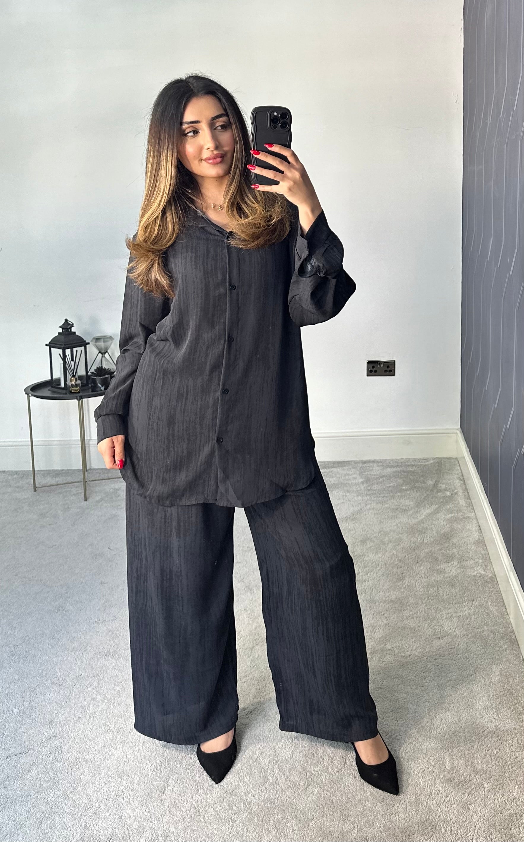 Hala Shirt style 2 piece Co ord set
