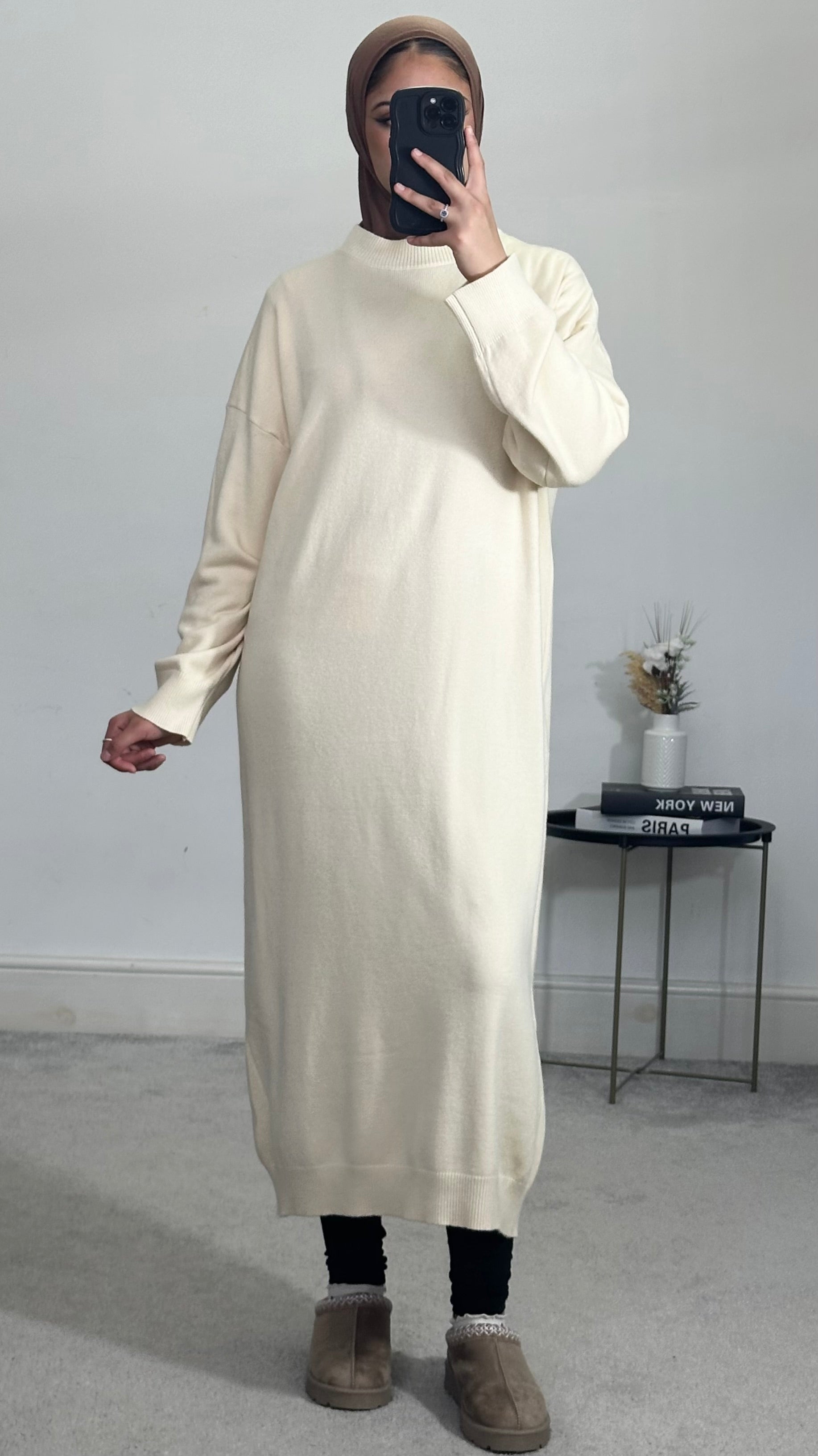 Long sleeve jumper dress