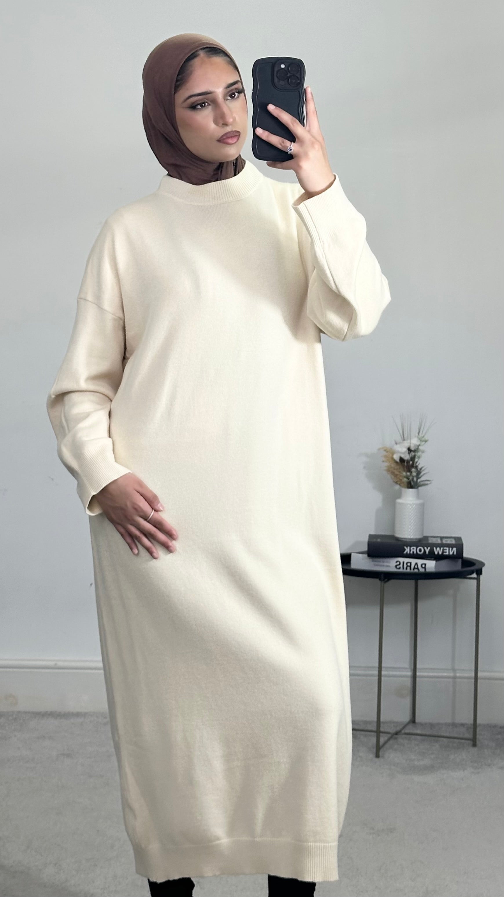 Long sleeve jumper dress