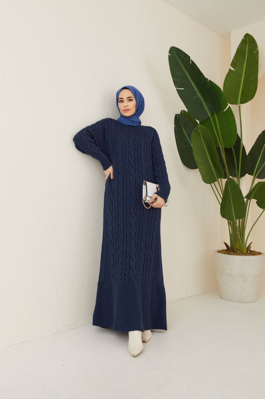 Inayah Knitted Long Dress
