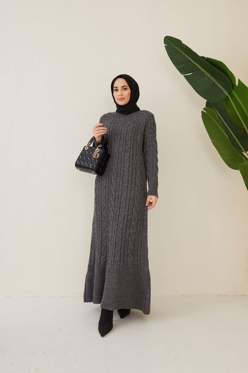 Inayah Knitted Long Dress