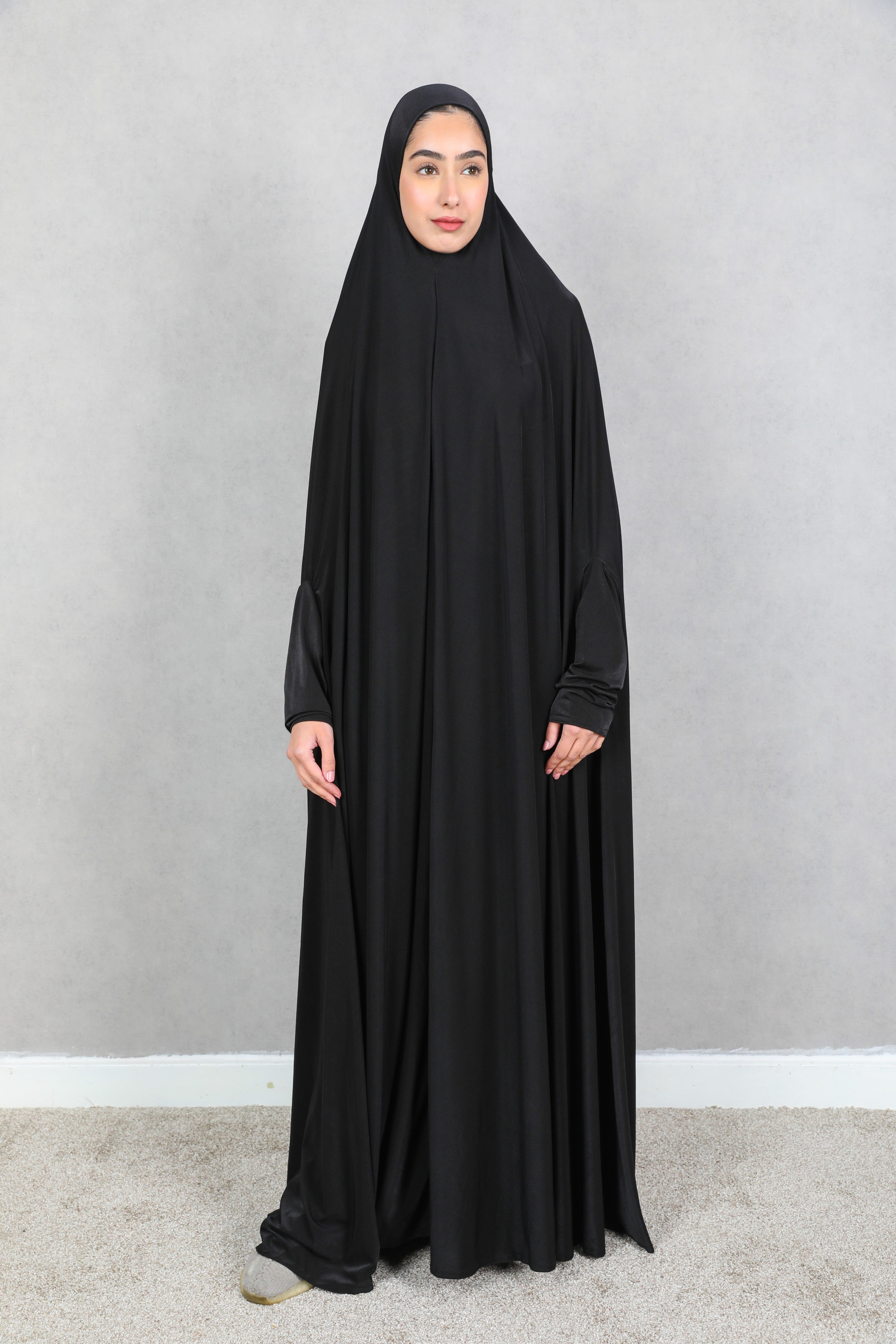 Prayer Jilbab/Khimar/Burkah( Black )