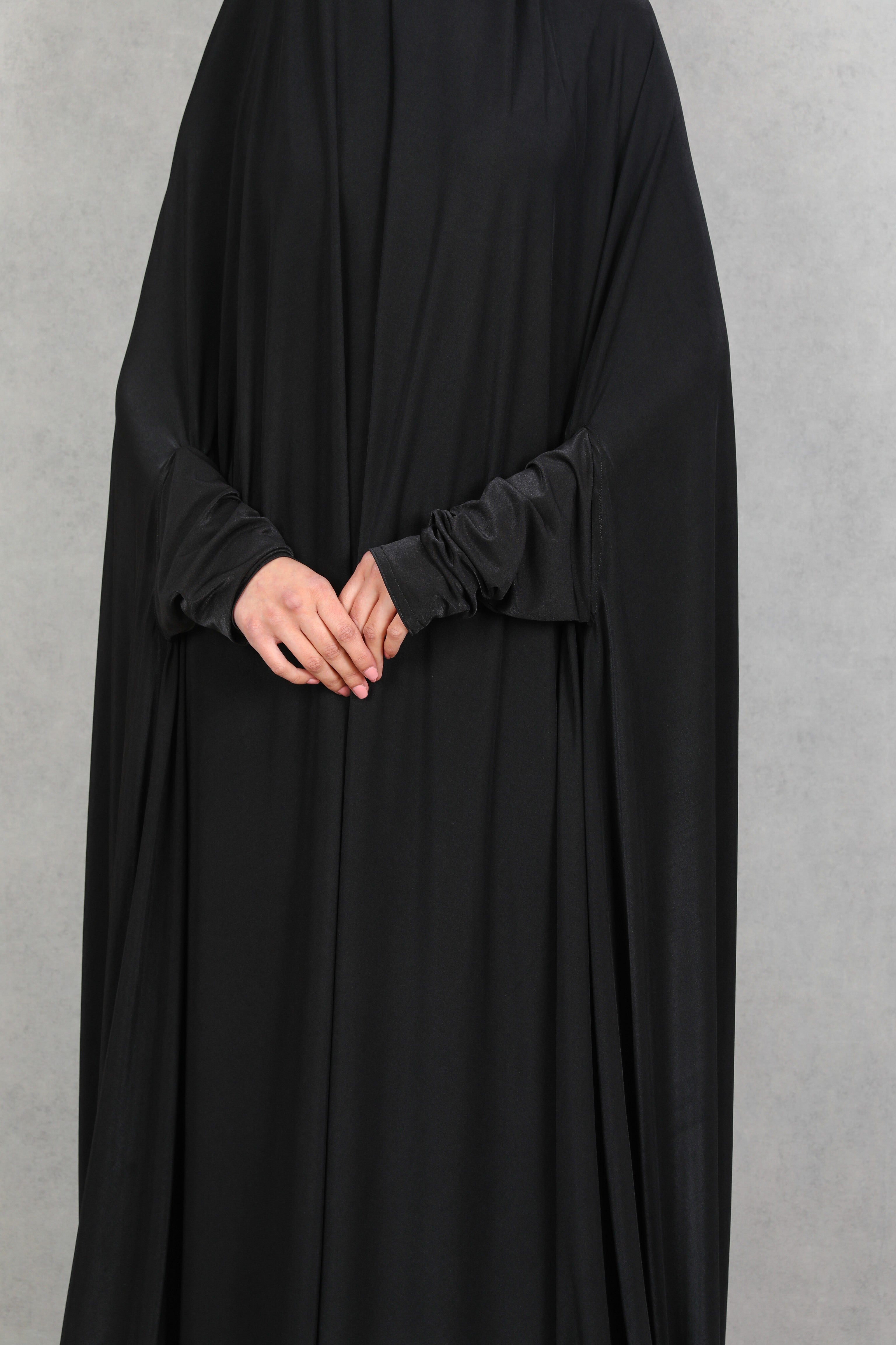 Prayer Jilbab/Khimar/Burkah( Black )