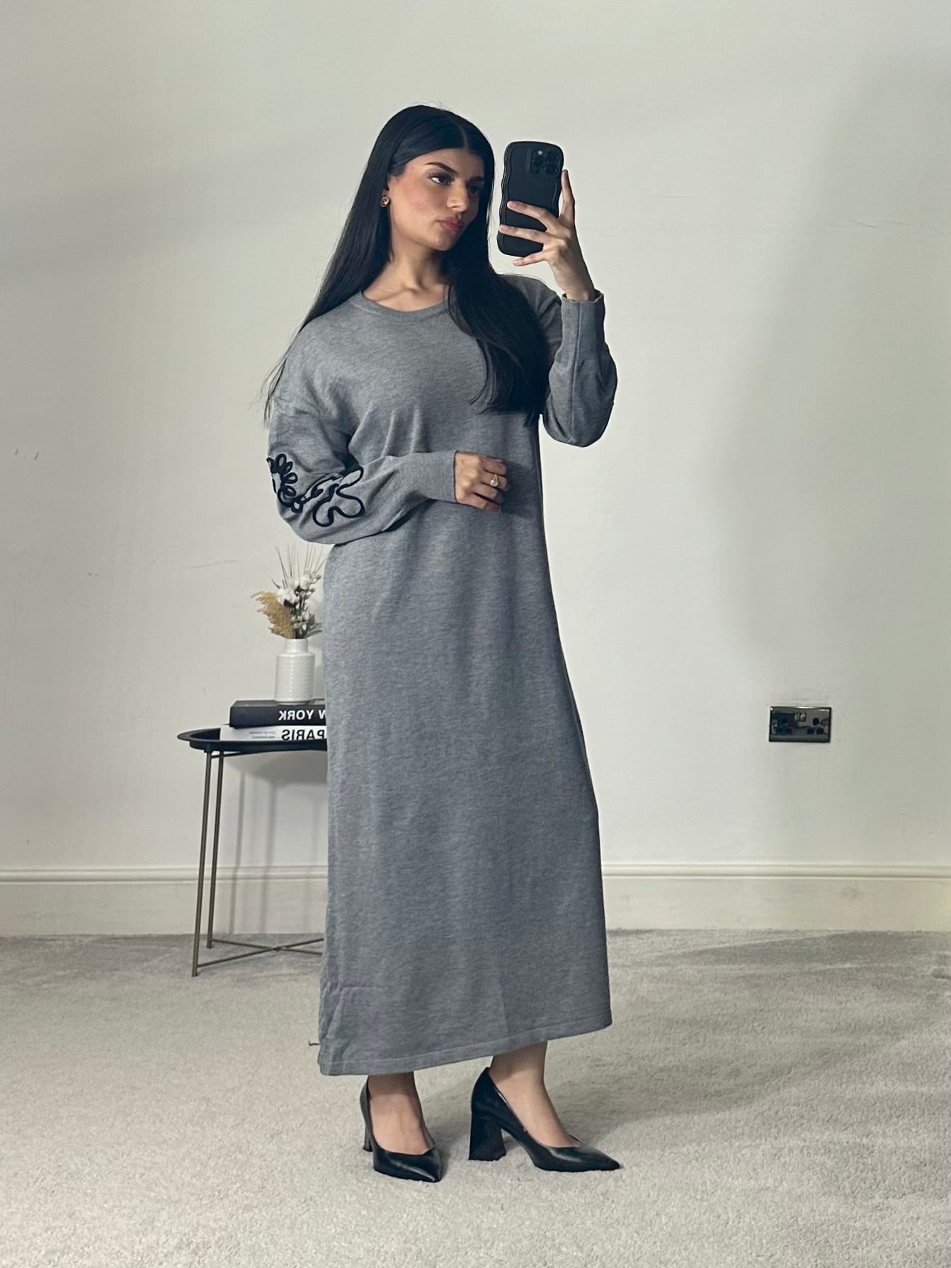 Zeba Long Jumper Dress