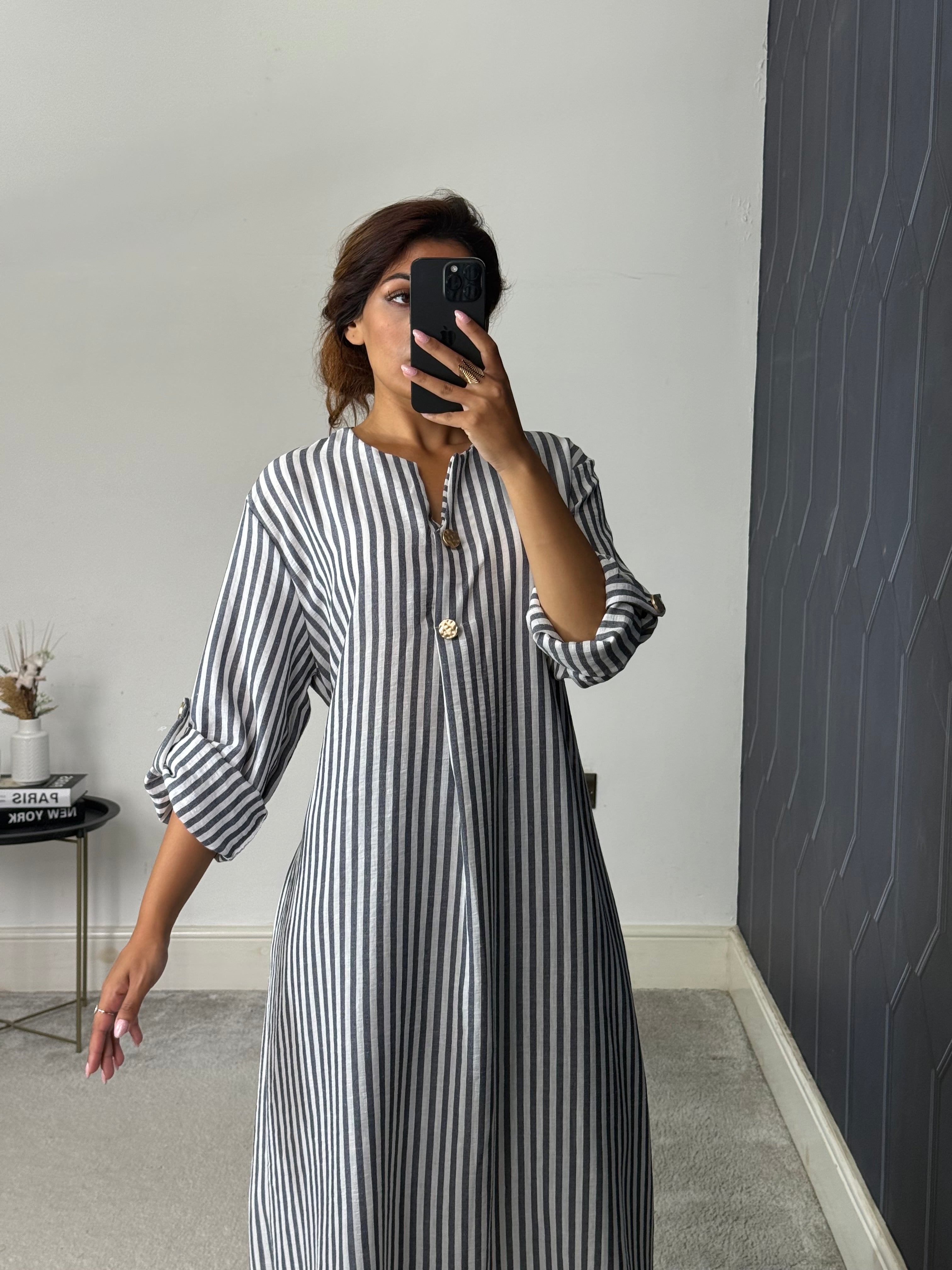 Zareen Stripe Dress