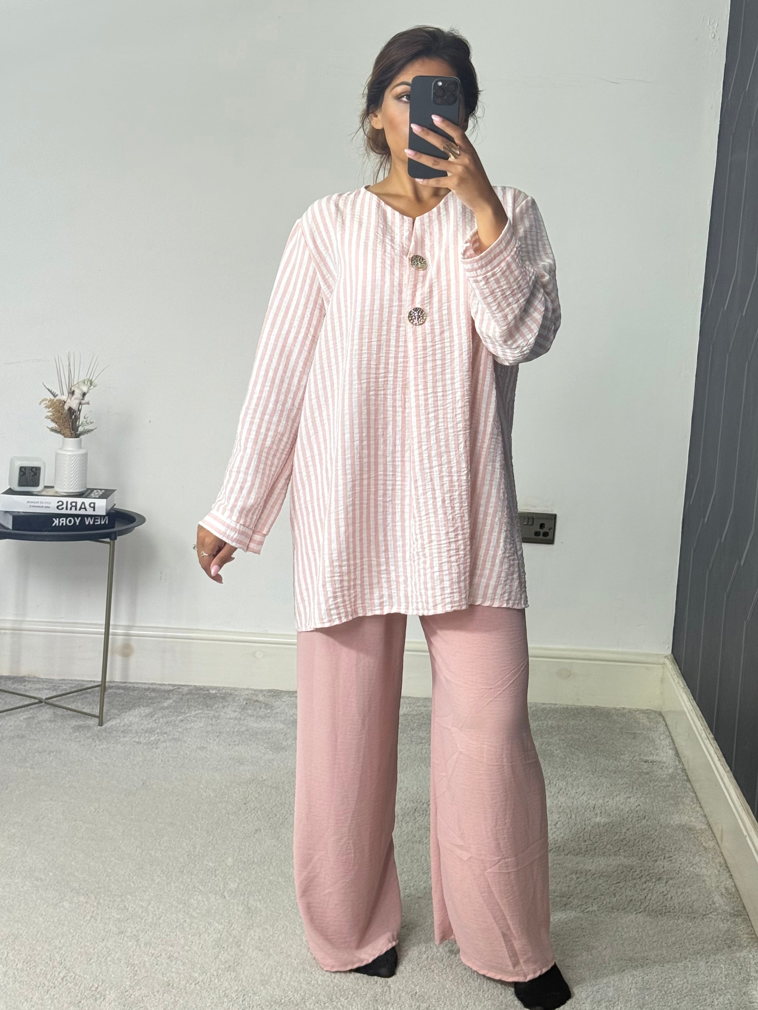 Stripe Summer Coord with pockets