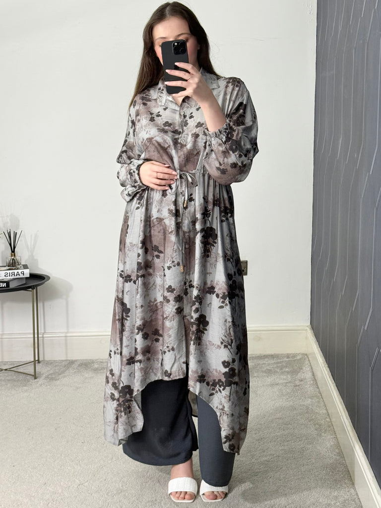 Afra Hi low printed 2 pcs set