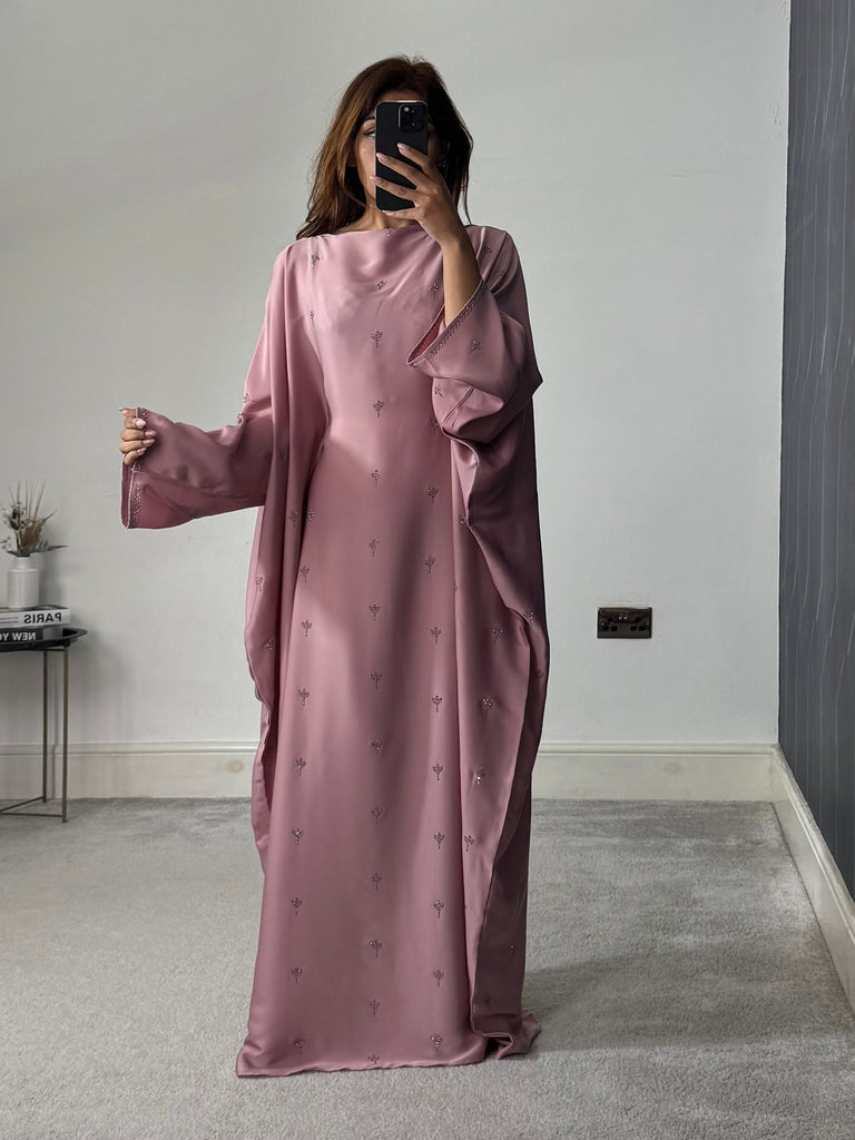 Nouf Abaya (Blush)