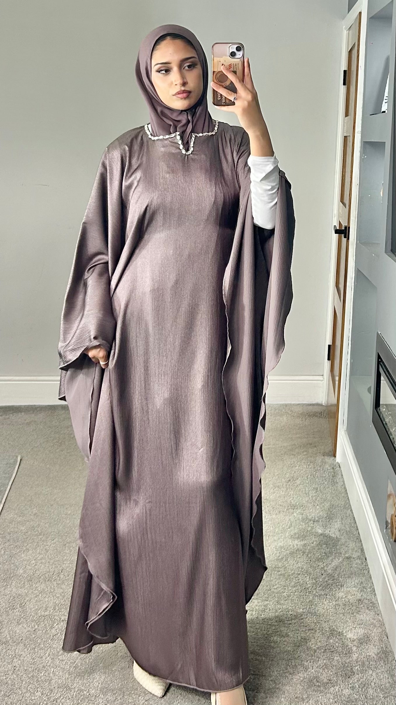 Hareem Abaya (Mauve)