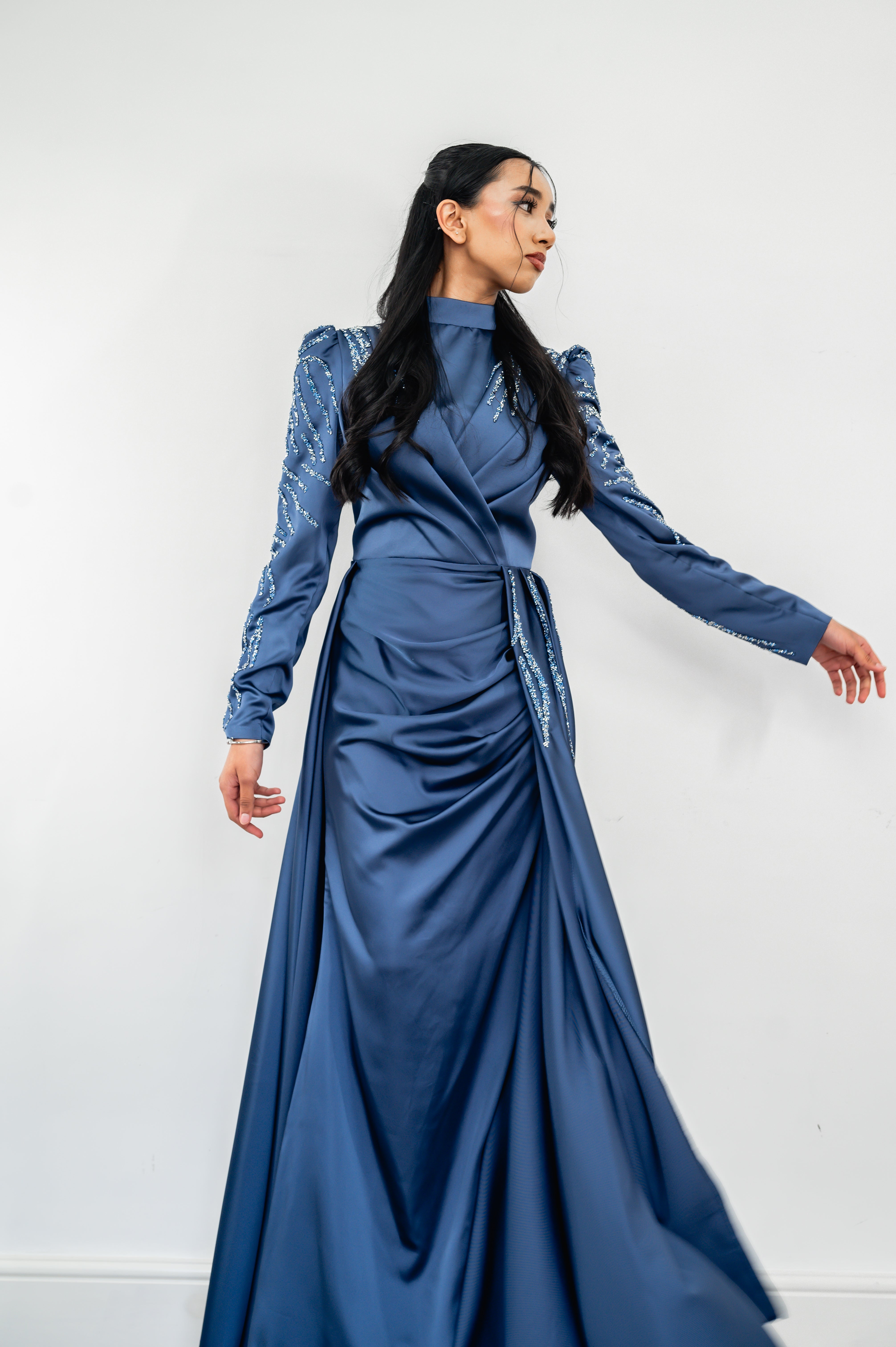 Elnara Satin Gown