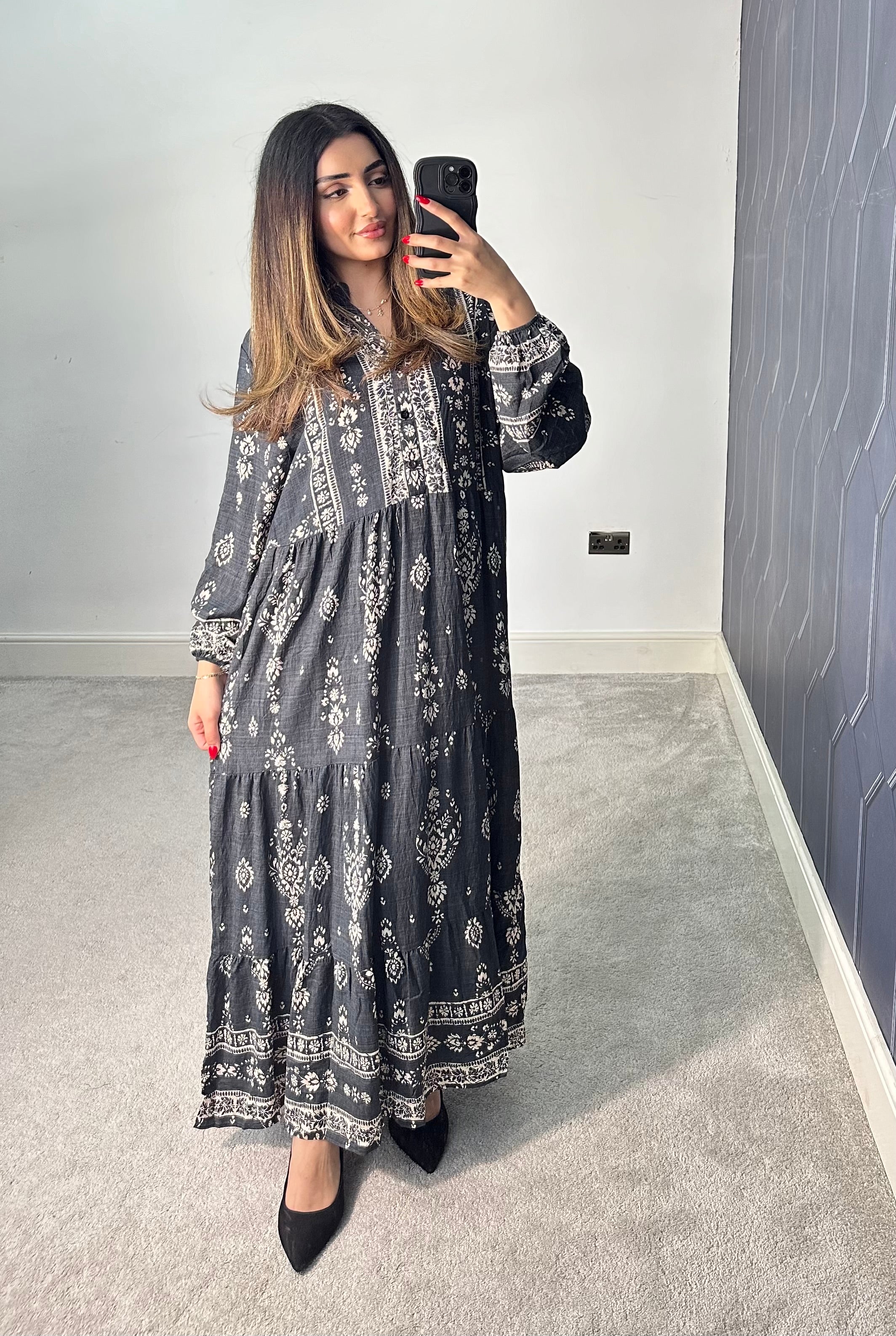 Luna Long Summer Dress (Plus Size)