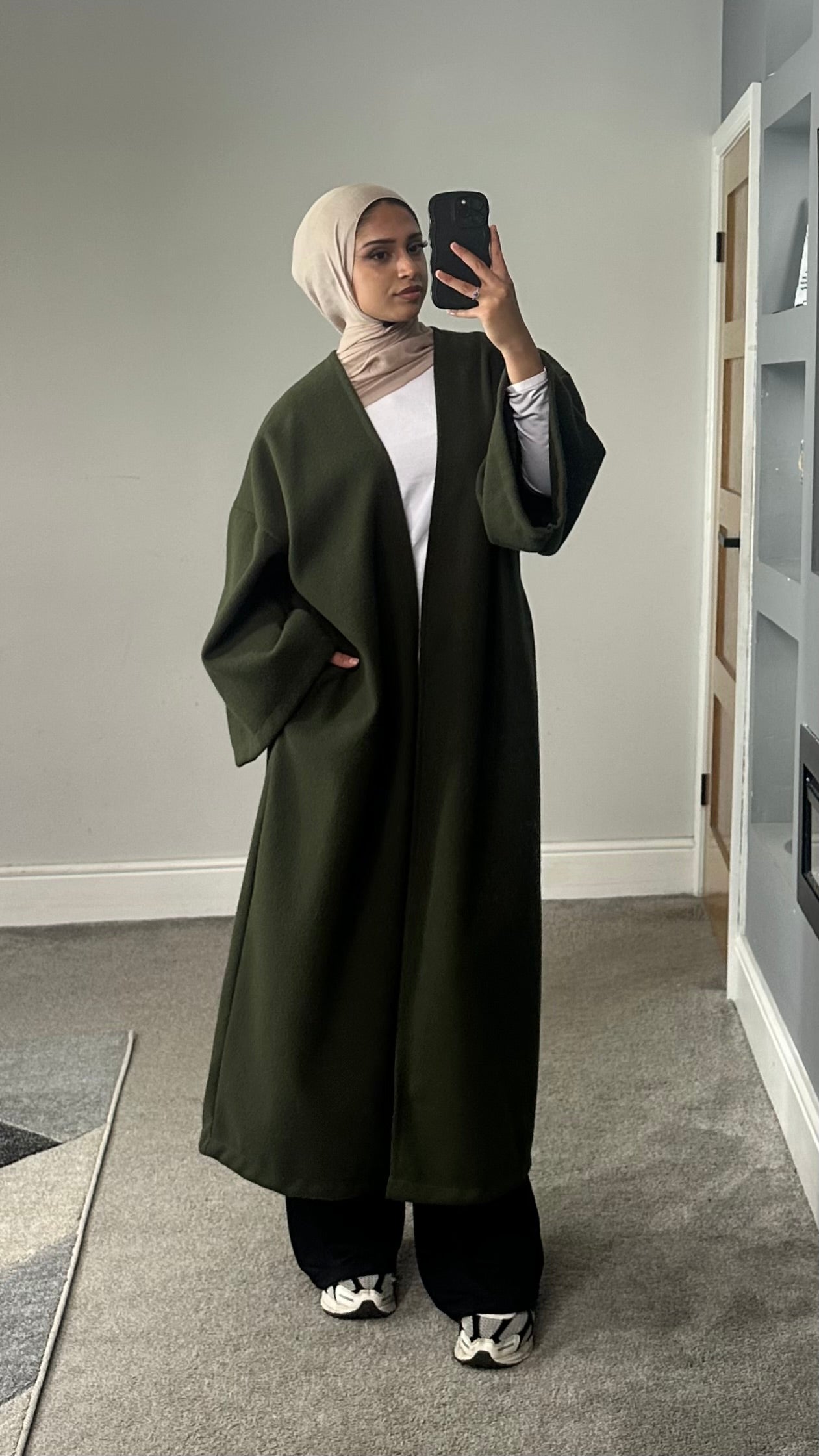 Oversize style autumn/winter coat