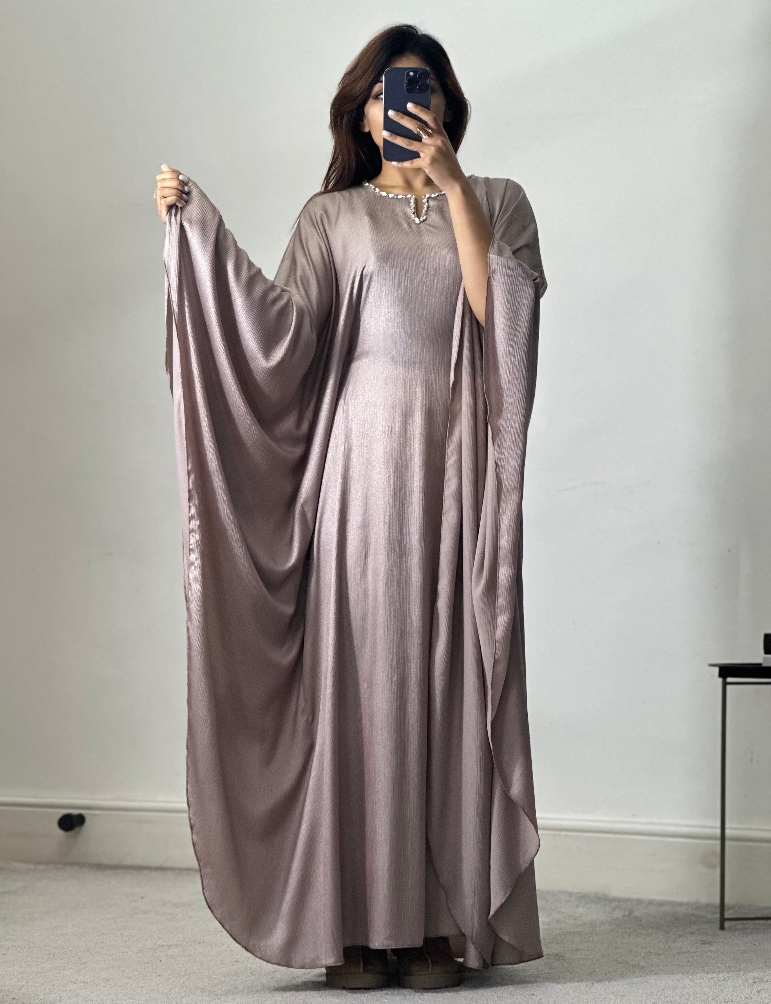 Hareem Abaya (Dusty Pink)