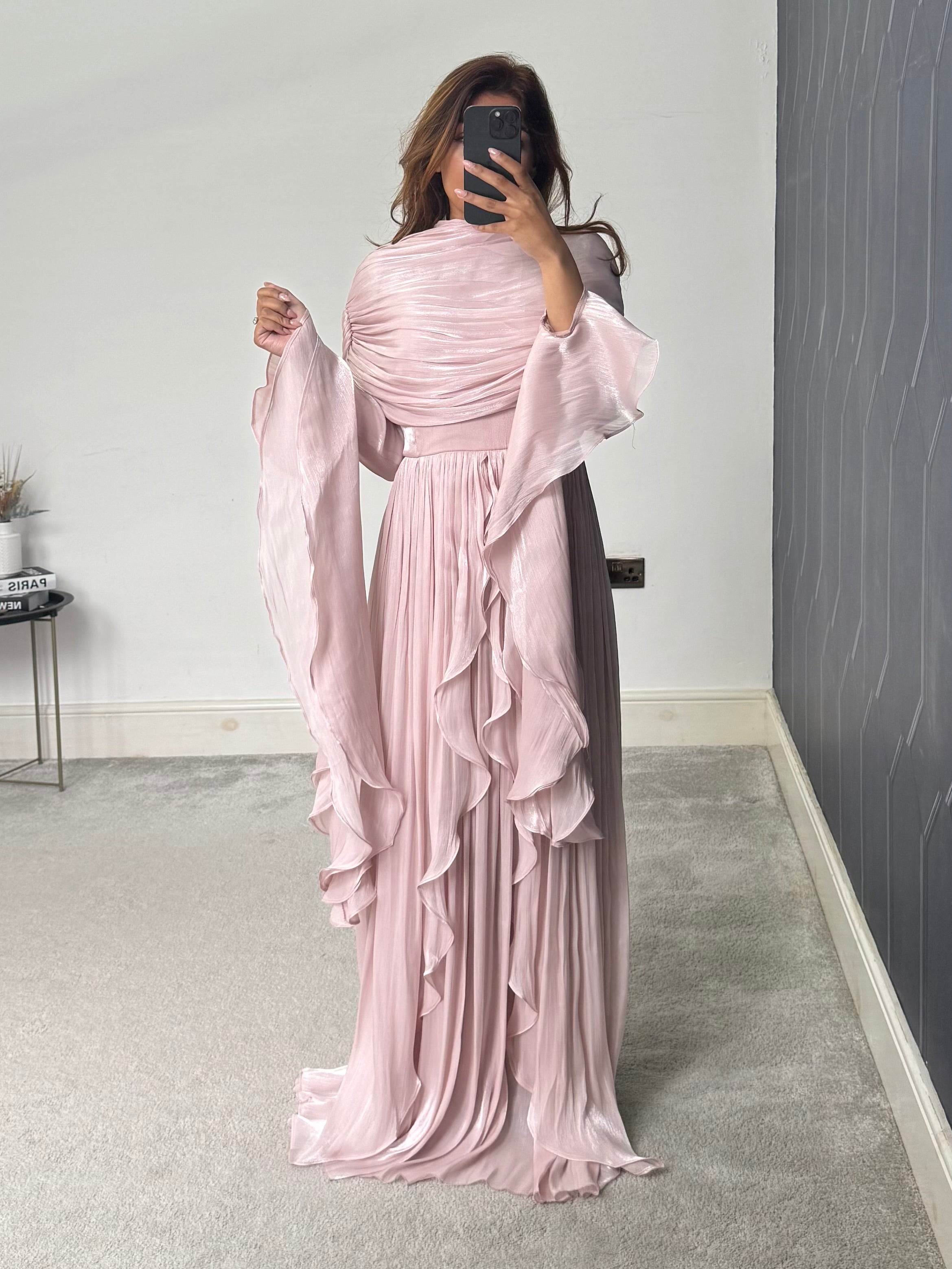 Liyana Modest Dress (Pink)