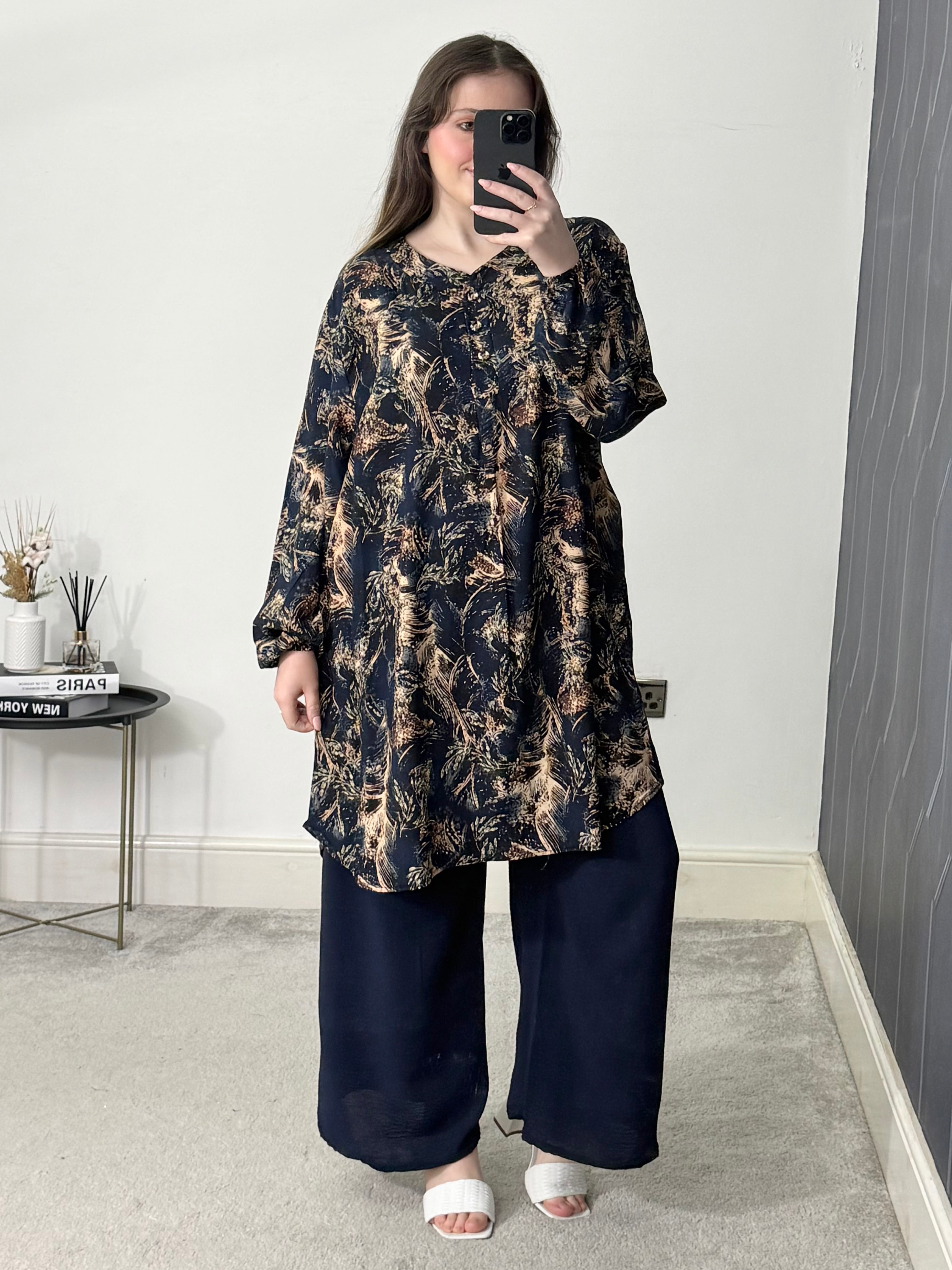 Printed 2 pieces co-ords set