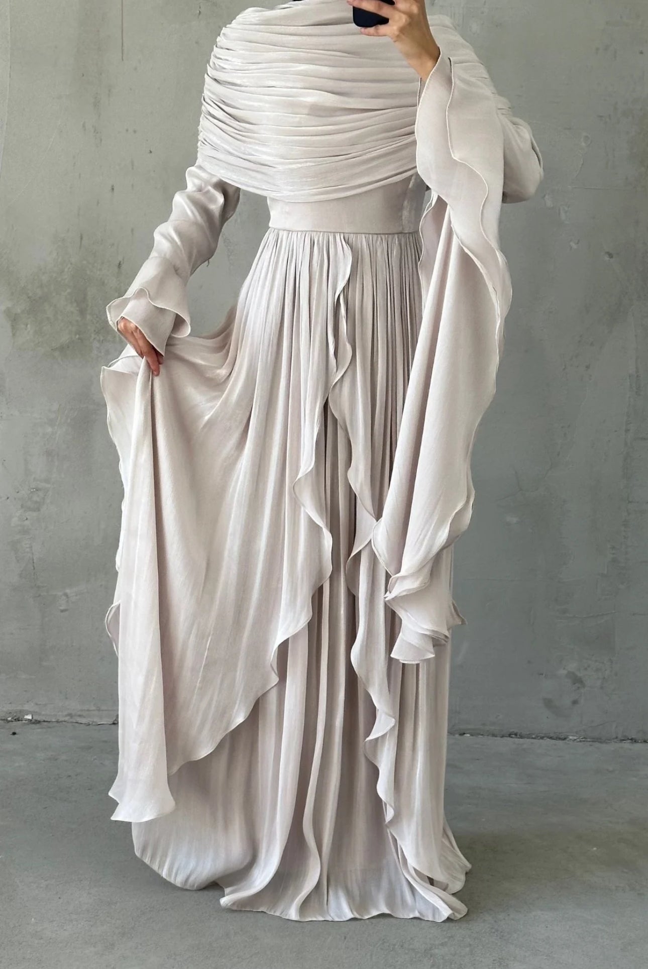 Liyana Modest occasional wear (Stone)