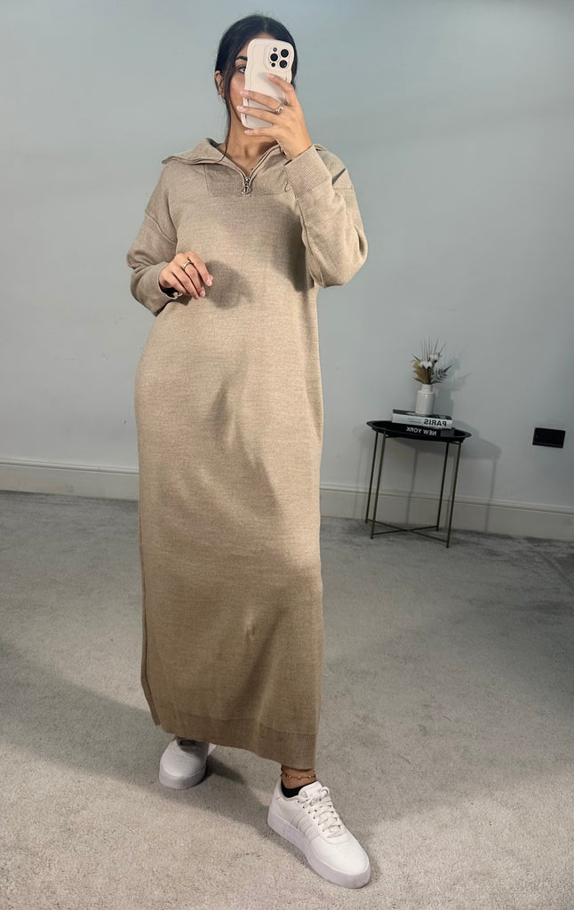 Jasmine knitted dress